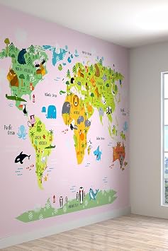 Duvar Ka d  Eco Adventure - Do a ile Ke fe  k Tek Par a Poster  ocuk Odas  Tekstil Duvar Kaplamas , 300 x 240