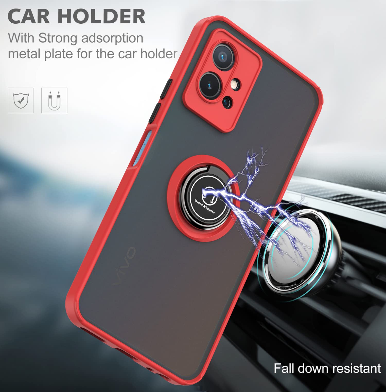 JNERBUYI Bumper Cover per Motorola Edge 50 Neo/Moto Edge 60 Neo con Anello, Custodia Protettiva con Anello Magnetico a 360°, Staffa Auto collegabile. Guscio Antiurto. Verde Militare JNERBUYI Bumper Cover per Motorola Edge 50 Neo/Moto Edge 60 Neo con Anello, Custodia Protettiva con Anello Magnetico a 360°, Staffa Auto collegabile. Guscio Antiurto. Verde Militare
