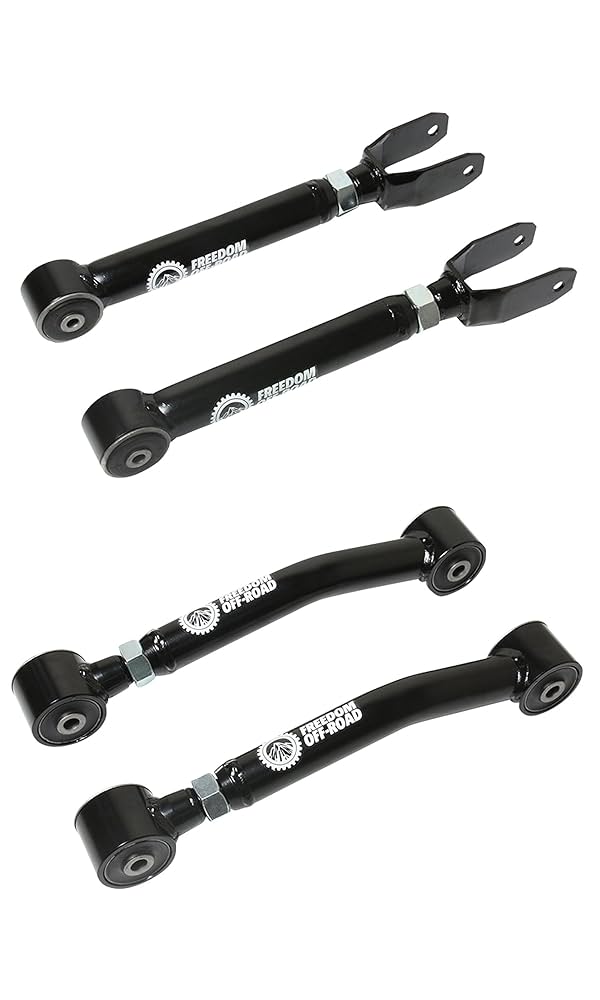 洋楽 Camouflage Large Clique - Regulate Adjustable Rear Upper + Rear Lower Control Arms for 2-4
