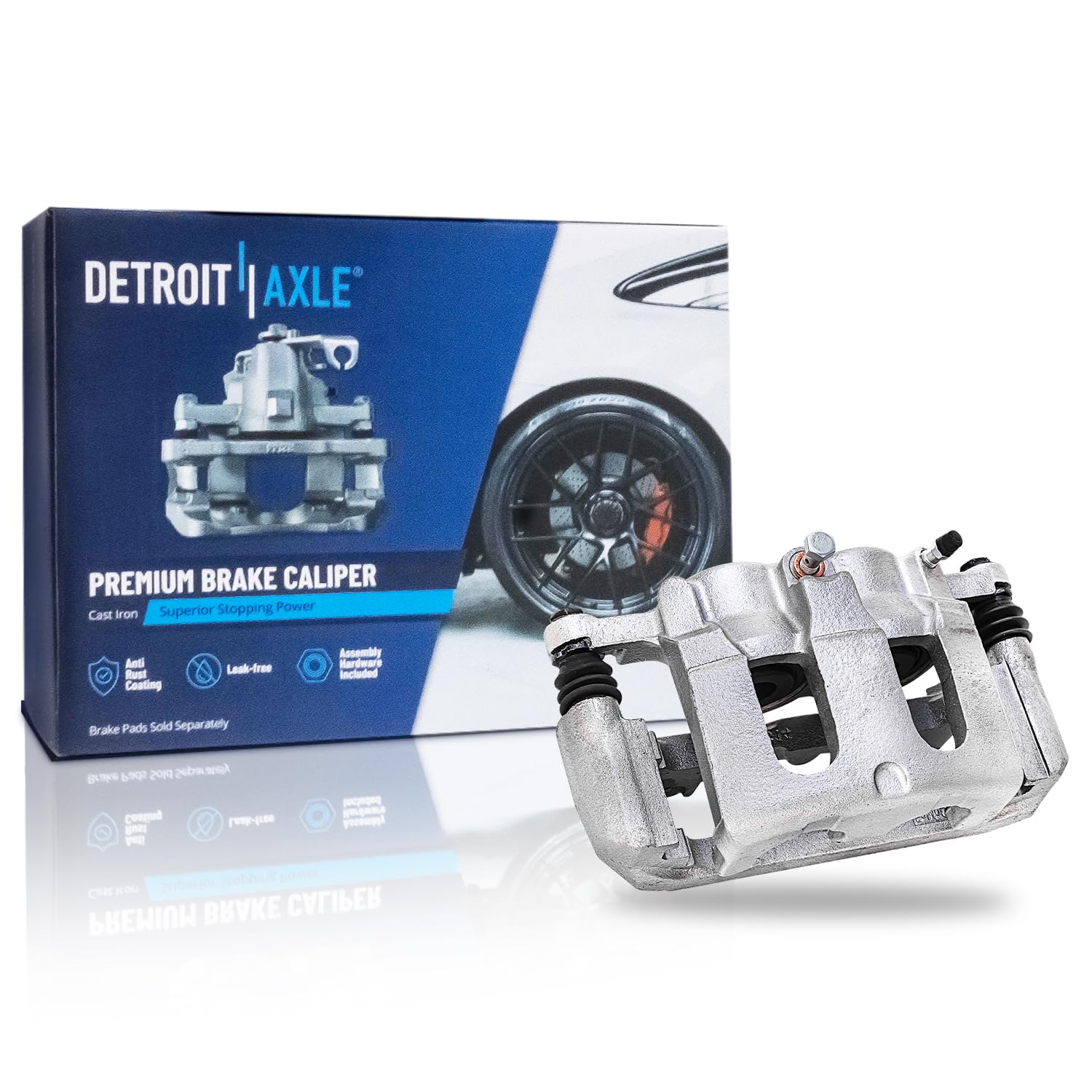 Detroit Axle - Front Right Disc Brake Caliper for 2006-2010 Ford Explorer