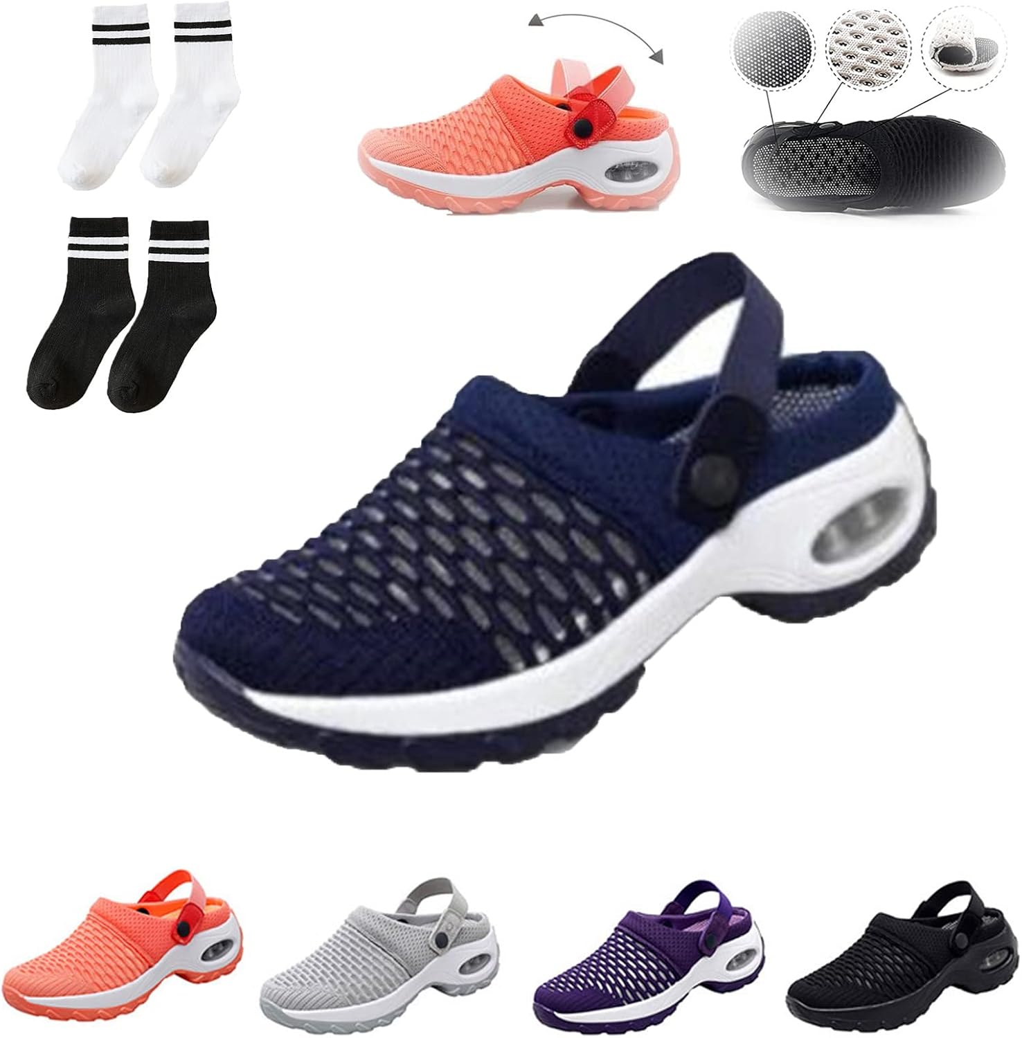 Amazon.com: Air Cushion Orthopedic Slip On Shoes, Air Cushion Slip-on Walking Shoes Orthopedic