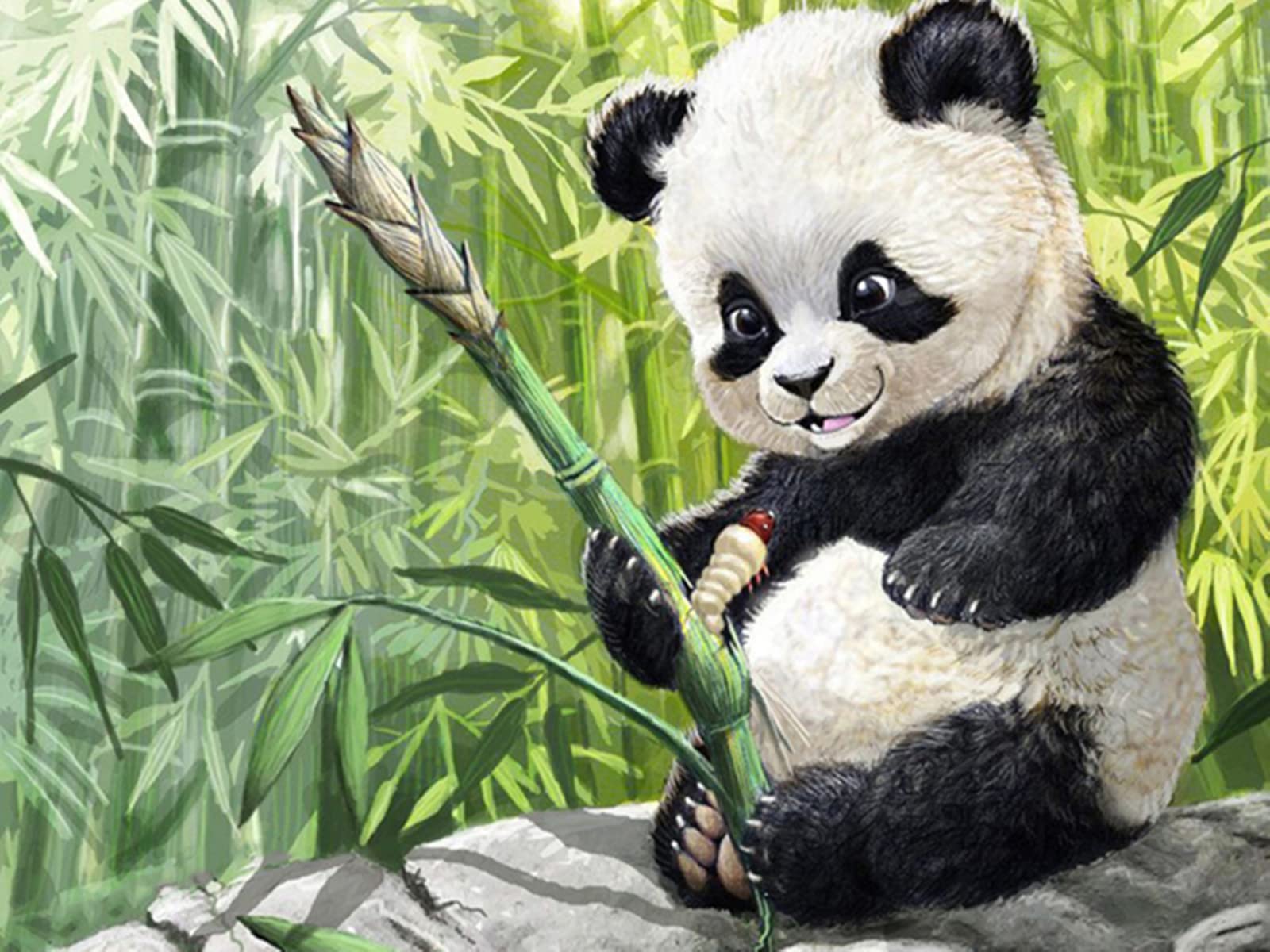 Puzzle bois adulte 520 pièces panda rouge idée cadeau couple amis