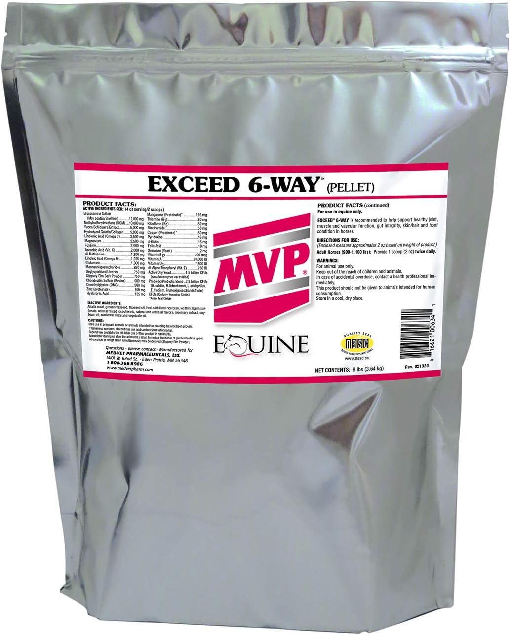 MVP Exceed 6Way (8 lb) All in One High Level Performance