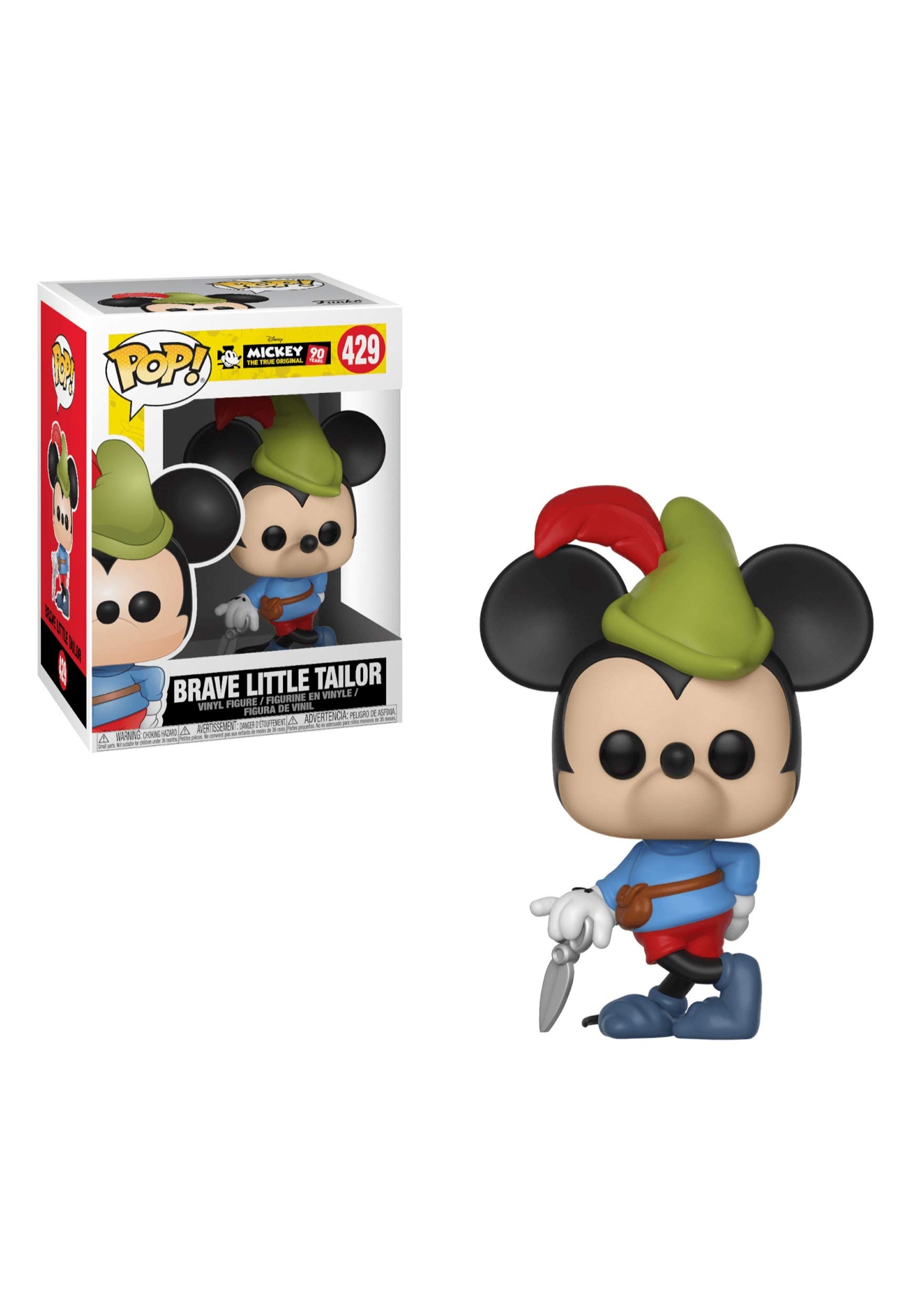 POP! Vinyl: Disney: Mickey's 90th Anniversary: Brave Little Tailor Mickey
