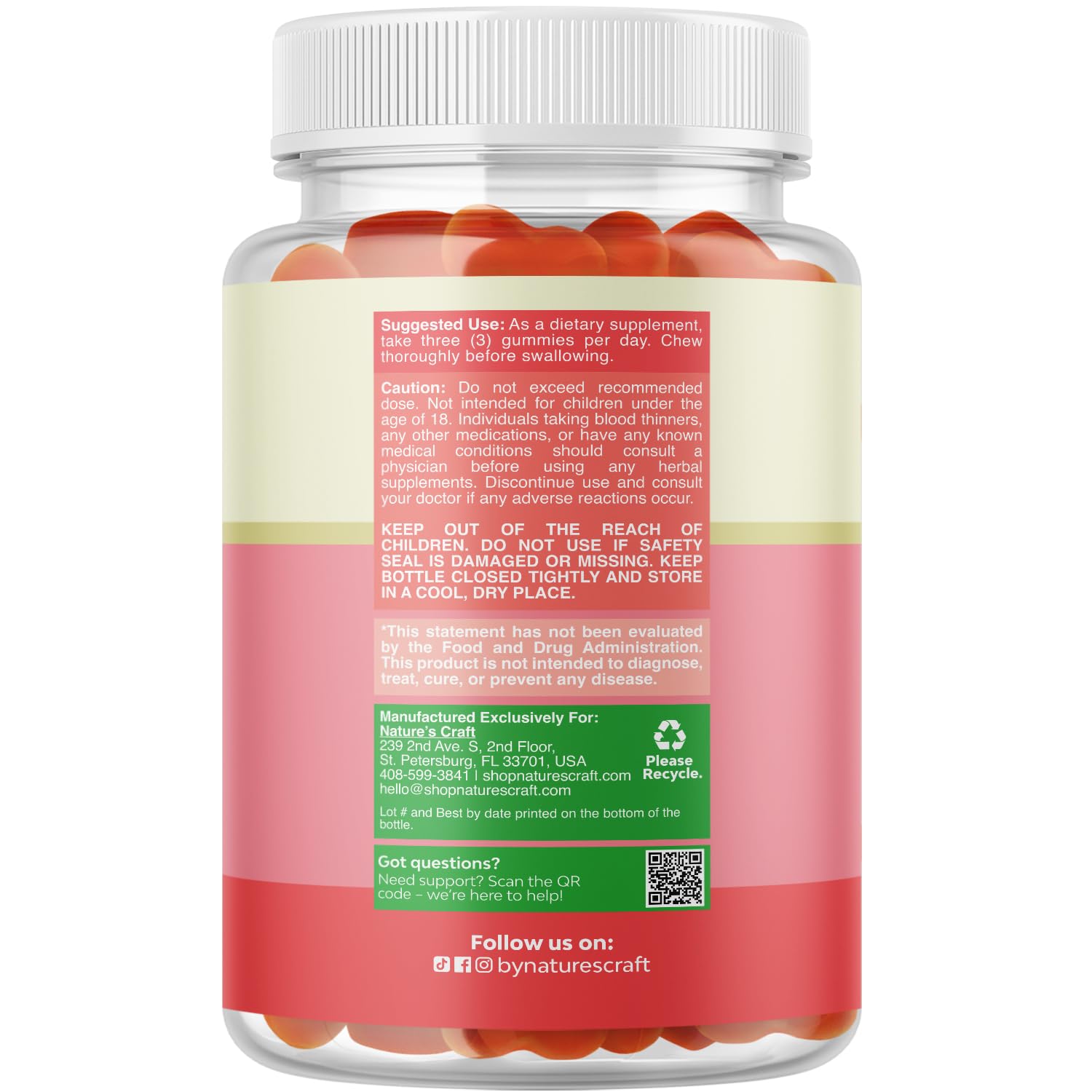 Prenatal Gummies Vitamins For Women w Iron Folic Acid, Formula - 90ct — Amazon image 9