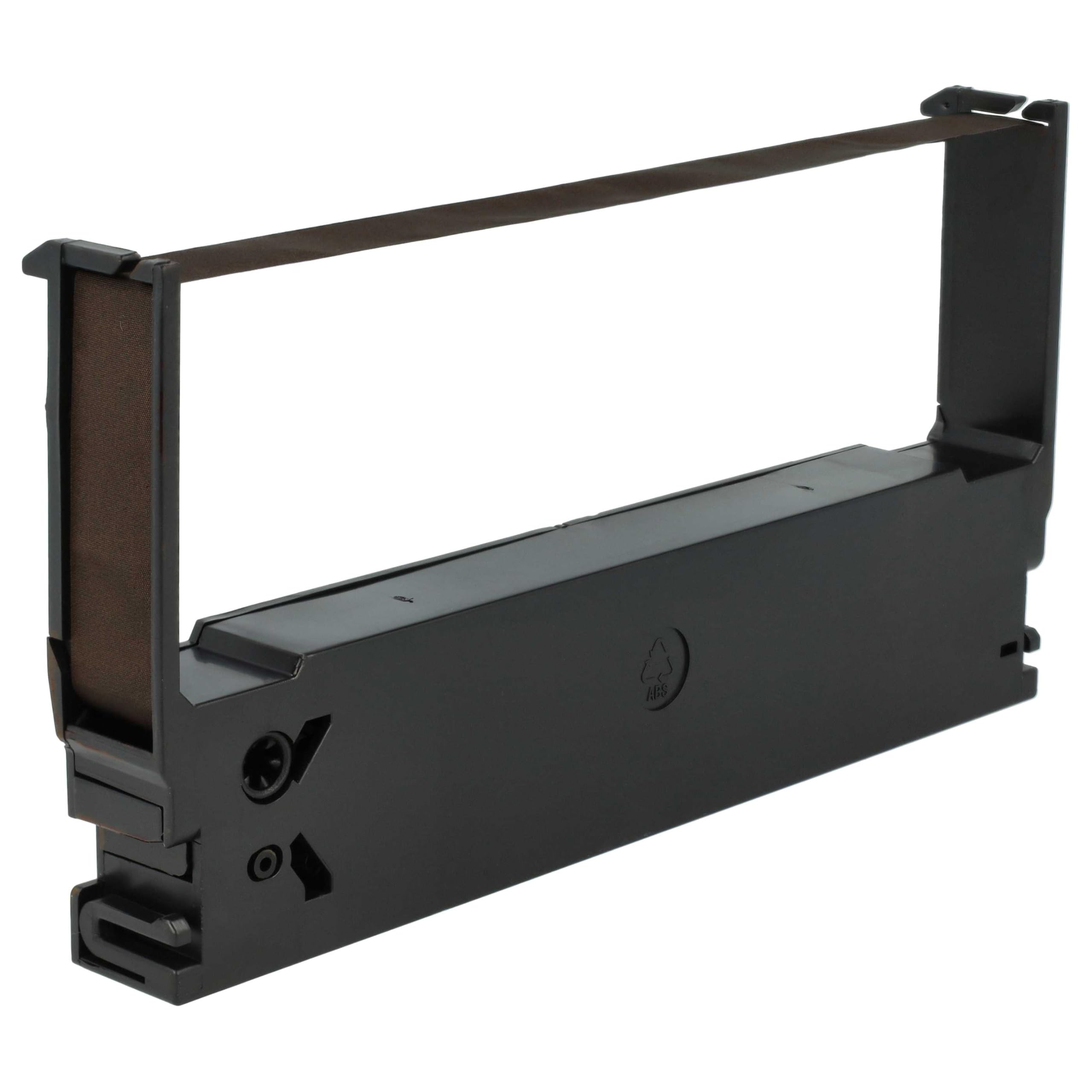 vhbw Ruban encreur compatible Epson TM-U 675, TM-H6000i, TM-H6000, TM-H6000iv imprimante matricielle violet