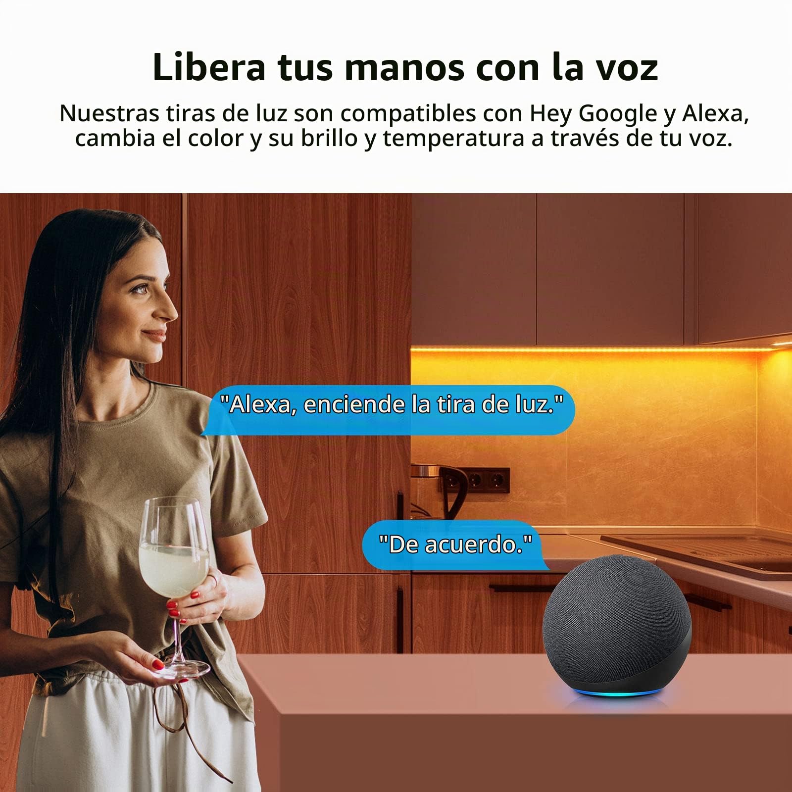 SONOFF L2 Tiras LED 5M,RGB Tira de Luces Inteligente Regulable, ,Control de Bluetooth, A Prueba de Agua IP65. Luces LED Habitacion Inteligente Funciona con Alexa, Google Asistente y App.