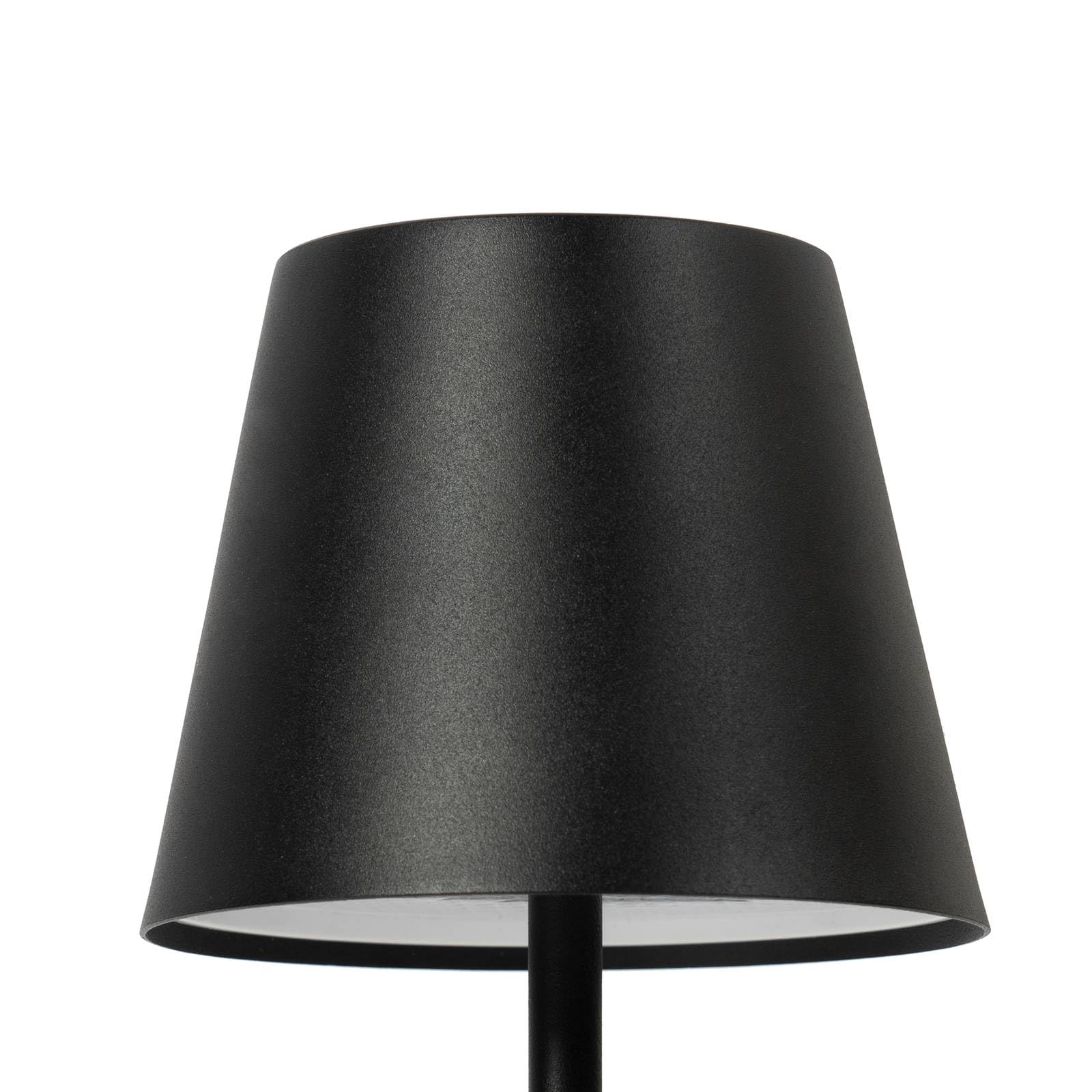Lindby LED Luminaire de terrasse Janea à intensité variable (Moderne) en Noir Métal (1 lampe,à)