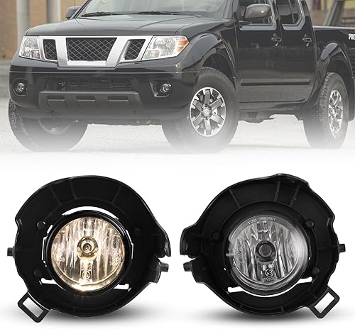 CPW Luces antiniebla compatibles con Nissan Pathfinder 2005 2006 2007 2008 2009 2010 2011 2012 Frontera 2005-2009 Luces antiniebla de conducción