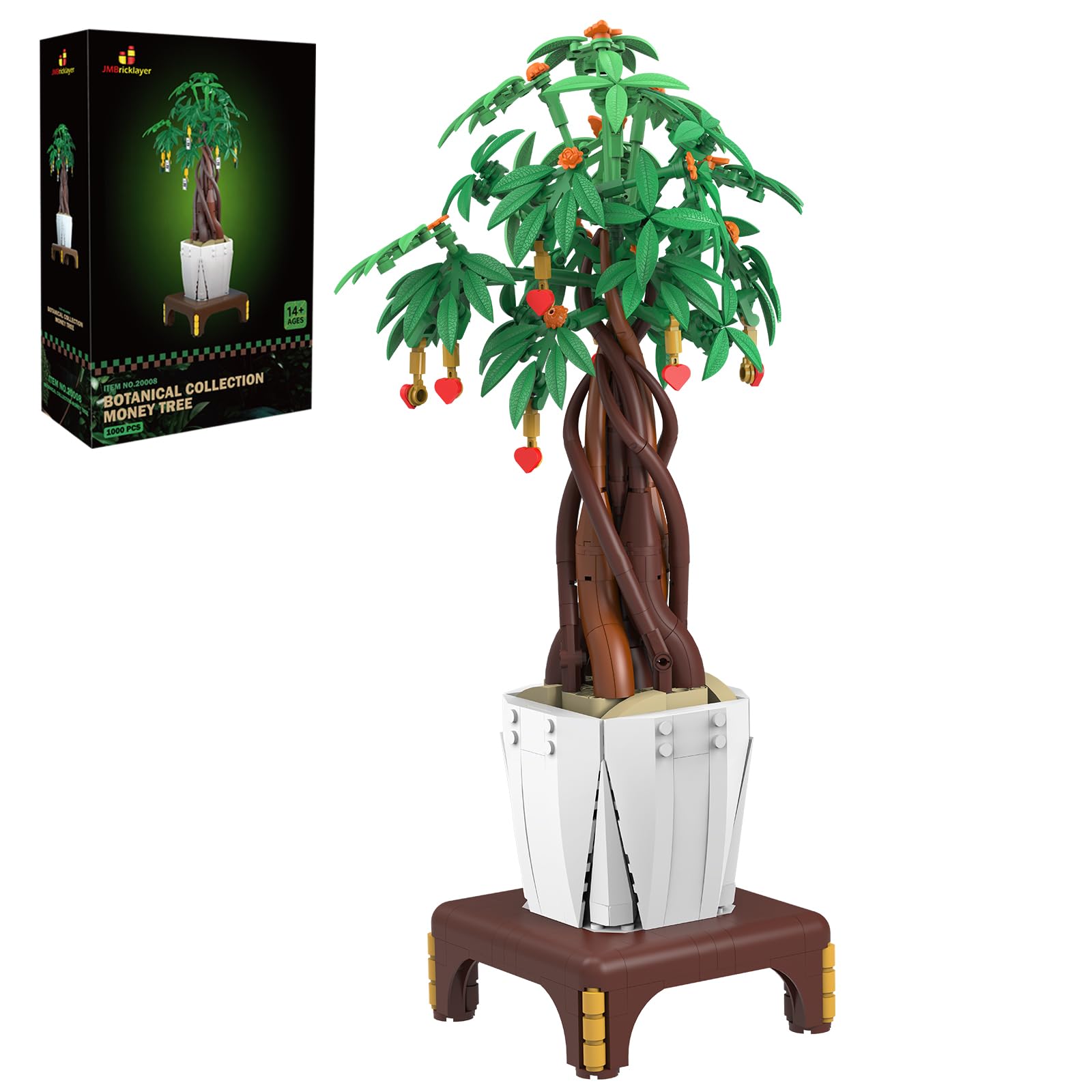 Amazon.com: JMBricklayer Flowers Money Tree Building Sets for