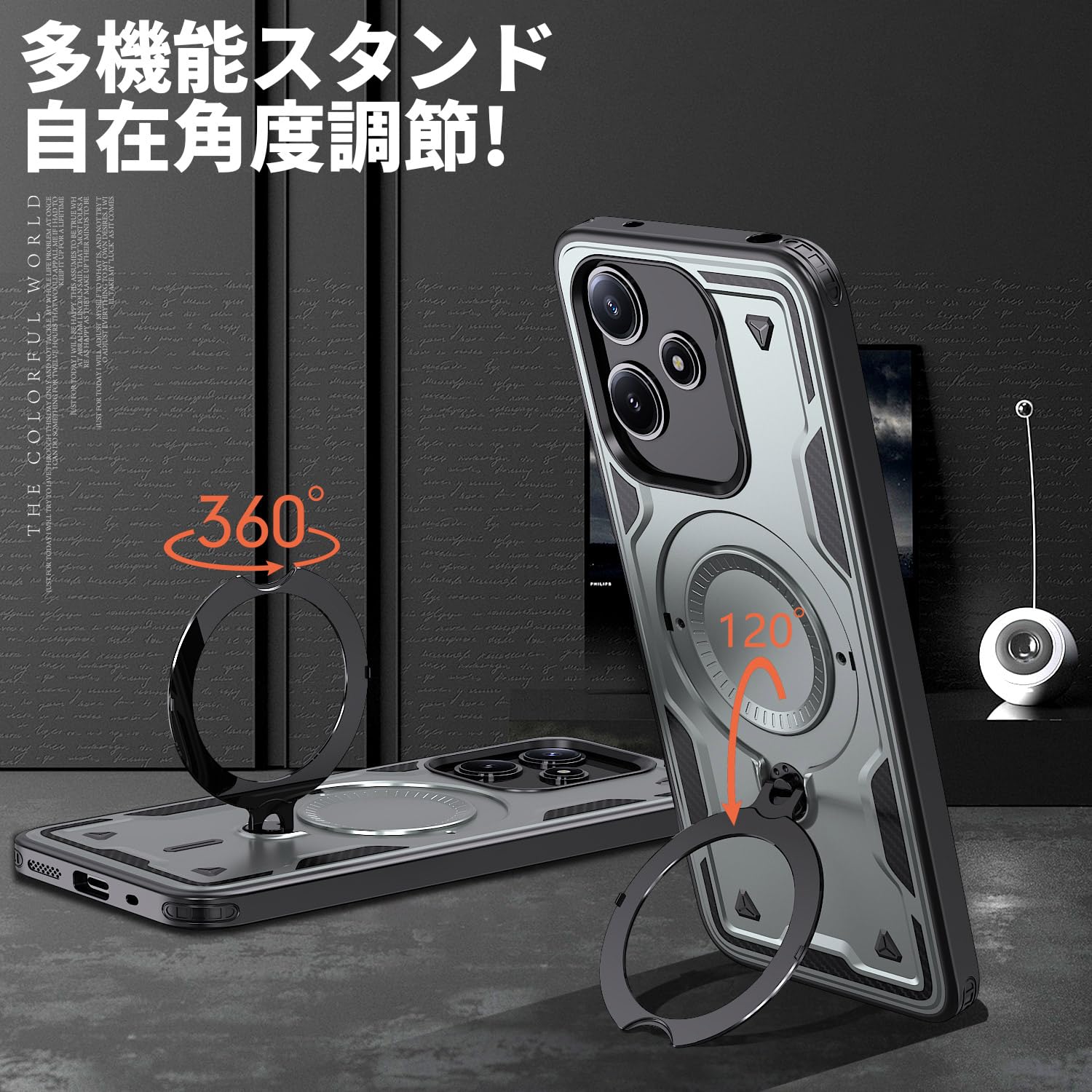 s*h様 Redmi 12 5G スマートフォン ブラック ケース付き Xiaomi シャオミ Redmi 12 5G 8GB/256GB ミッドナイトブラック