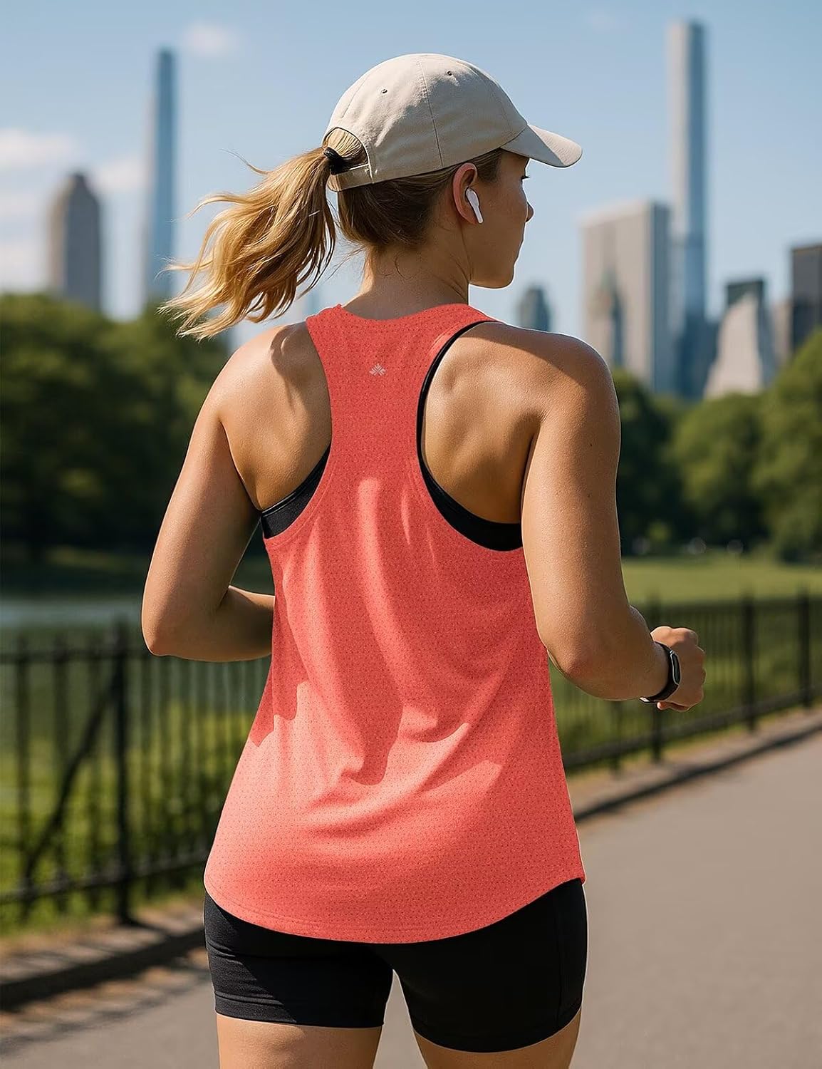 Zengjo Womens Athletic Tank Tops - Long Workout Tanks Quick Dry Moisture Wicking Sleeveless Tops for Running Gym Yoga - Image 6