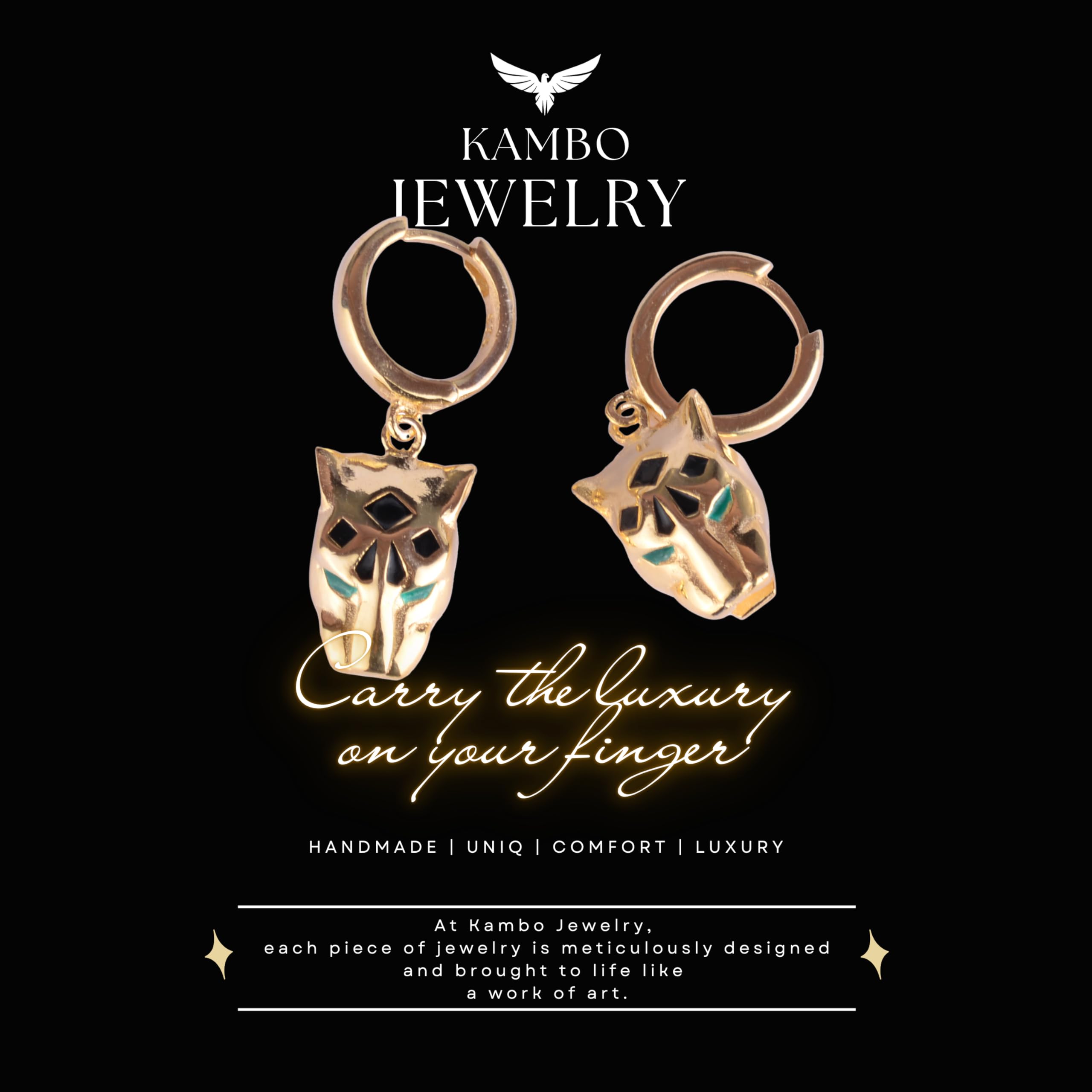Pendientes de gato chapados en oro plateado para mujer, bonitos aretes colgantes de aro con cara de gato, joyería minimalista de animales