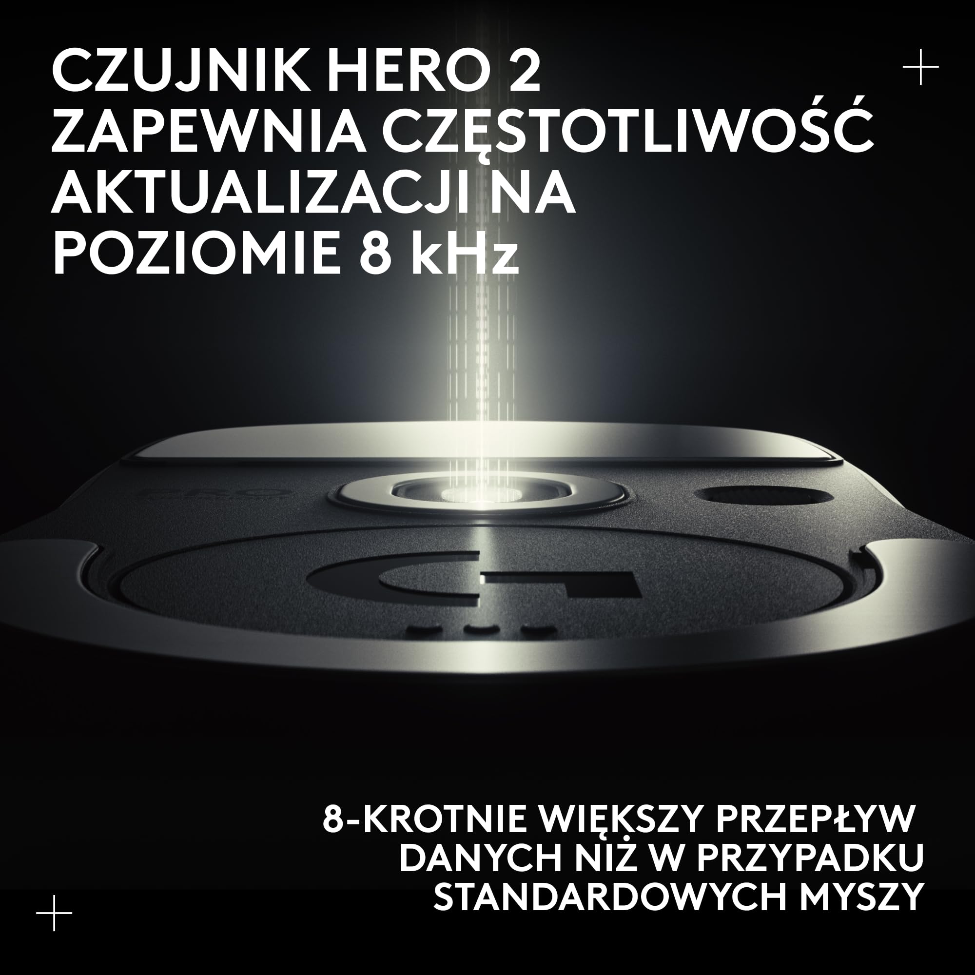 Bezprzewodowa mysz do gier Logitech G PRO X SUPERLIGHT 2 DEX LIGHTSPEED, lekka mysz klasy profesjonalnej o wadze 60 g, z 5 programowalnymi przyciskami, ładowaniem przez USB-C