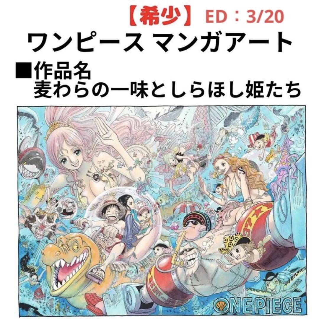 Amazon.co.jp: 原画：世界限定20部 ONEPIECE ワンピースマンガアート 