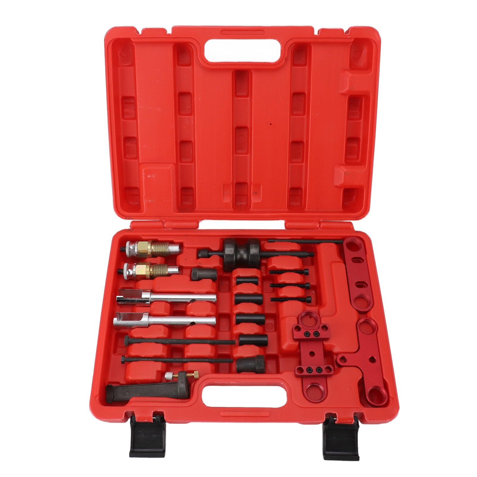 Tbest Kit di Strumenti per la Rimozione dell'iniettore di Carburante per Motori N20 N55 N54 Set di Installazione Estrattore in Acciaio al Carbonio per Riparazione e Manutenzione