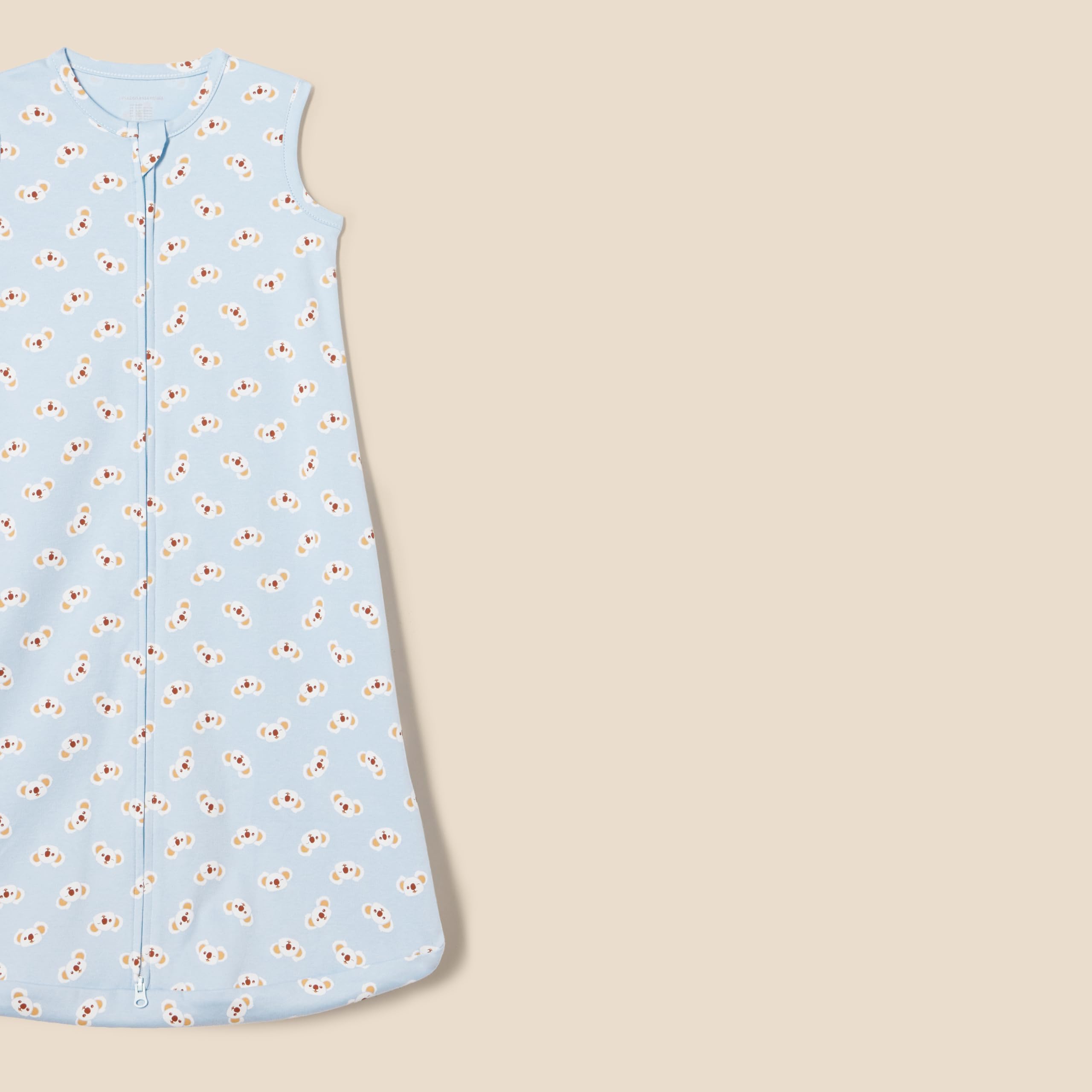 Amazon Essentials Sacco Nanna in Cotone, Coperta Indossabile, 0,5 TOG Unisex Bimbi, Pacco da 3