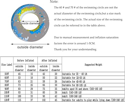 Miniatura 7 de Divertidos y coloridos flotadores de piscina para niños y adultos, grandes flotadores para anuncios, anillos de natación, tubos inflables para