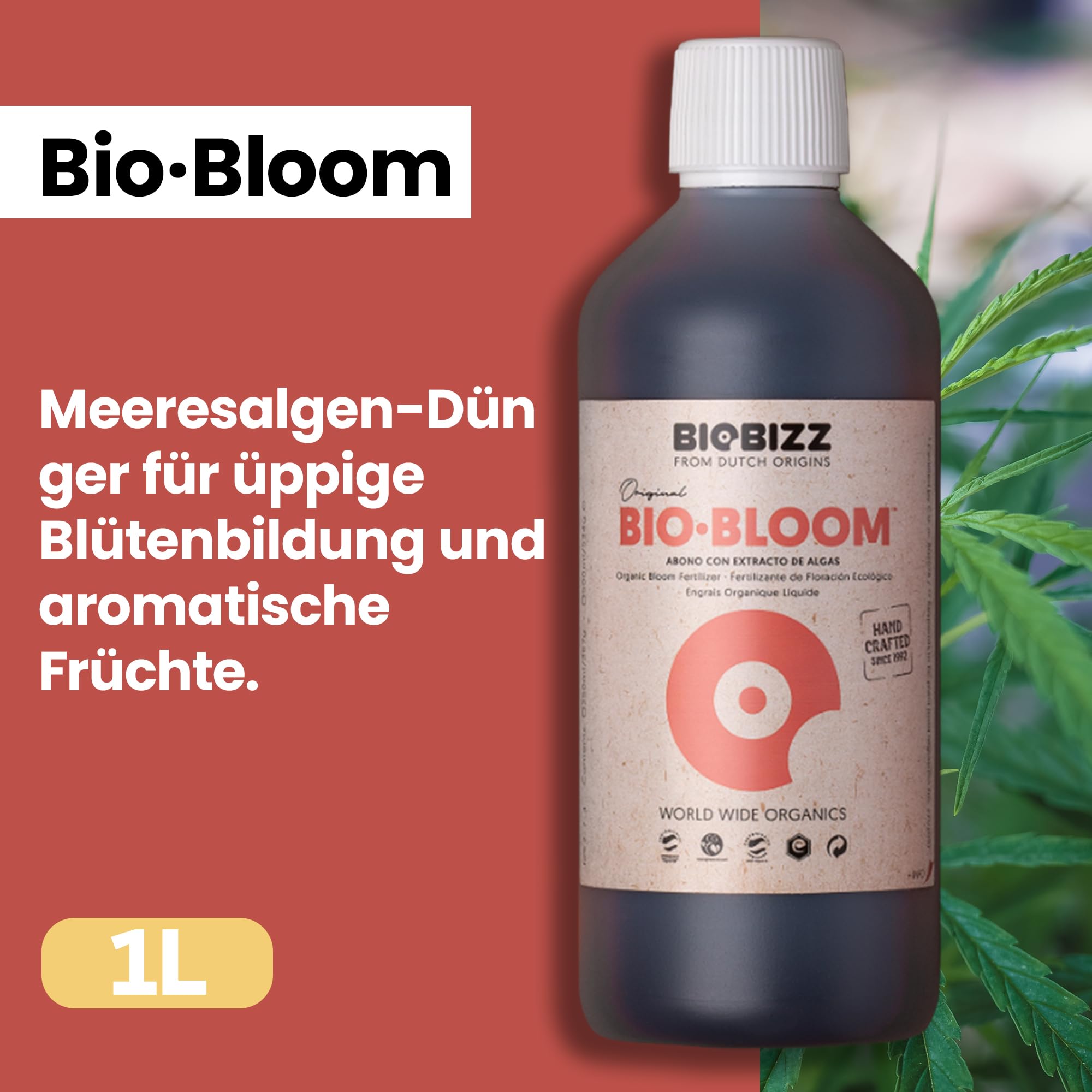 Biobizz Allmix 50L + Starter Pack – organische Erde und Grow Dünger Set für kräftiges Wachstum und reiche Blüte