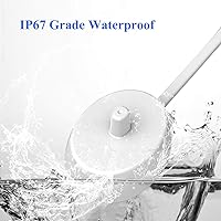 Vista 5 de Base de cargador de repuesto para cepillos de dientes eléctricos Braun Oral-b 3757, cargador inductivo portátil impermeable compatible con Oral B