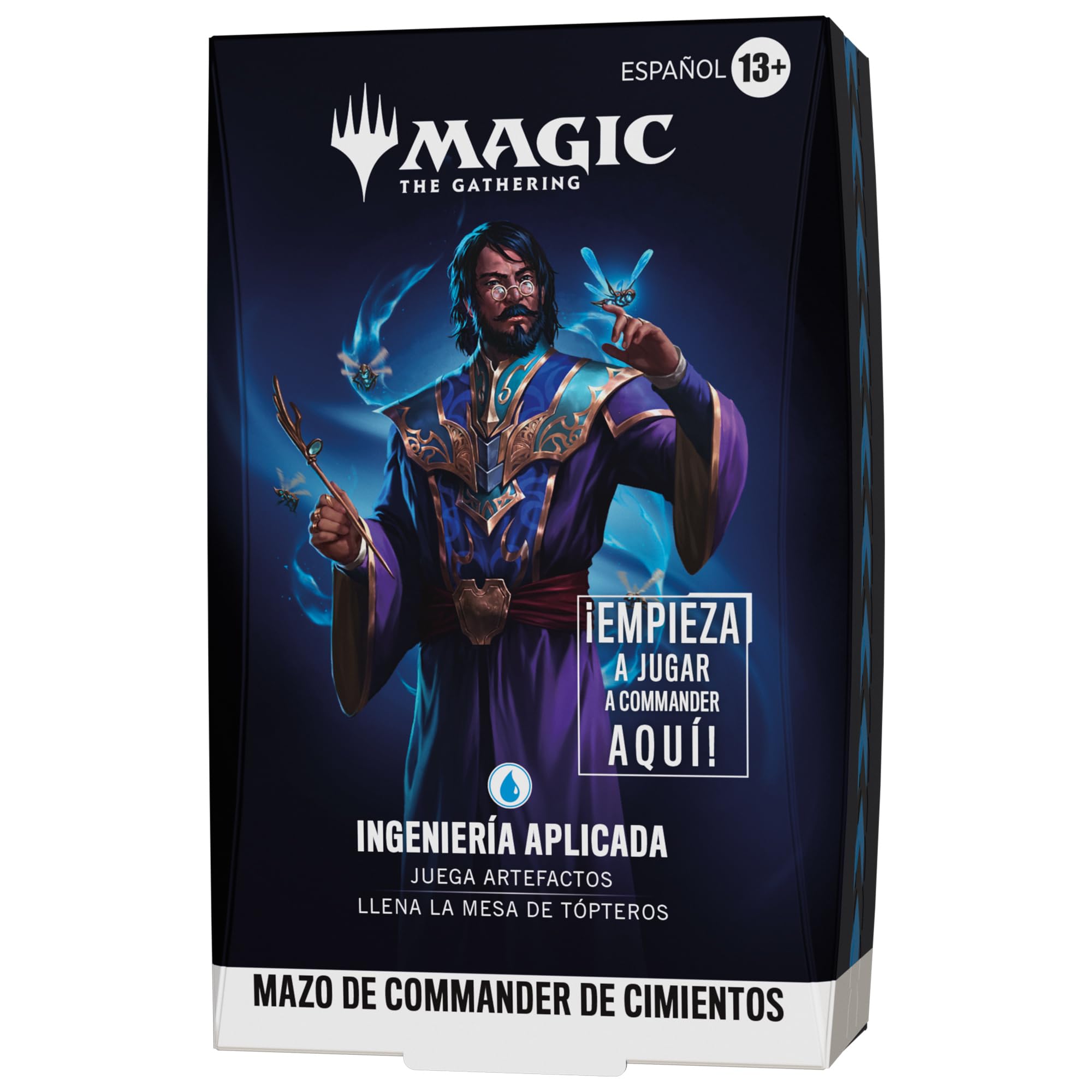 Mazo de Commander de Magic: The Gathering - Cimientos: Ingeniería aplicada | Mazo de 100 Cartas y Accesorios (Versión en Español)