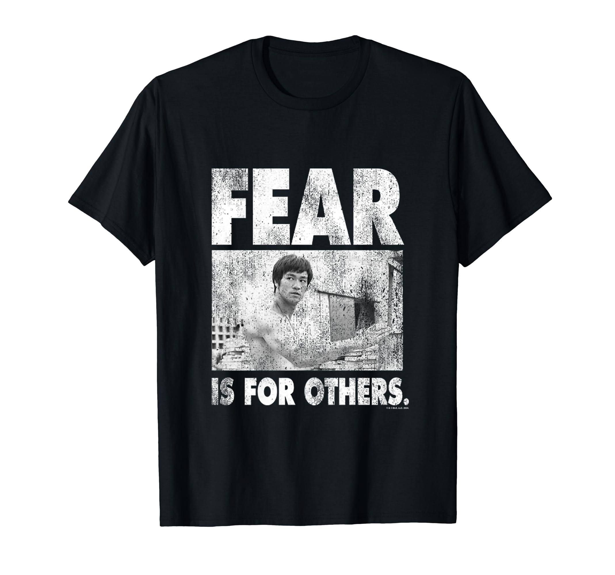 Fear is for Others Distressed Poster T-Shirt