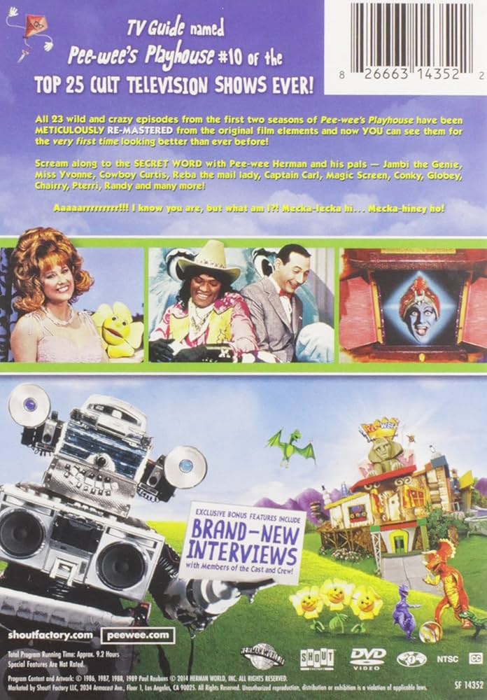 (未使用･未開封品)Pee-Wee&#39;s Playhouse 2 [DVD] 20240306_083417__51958.
