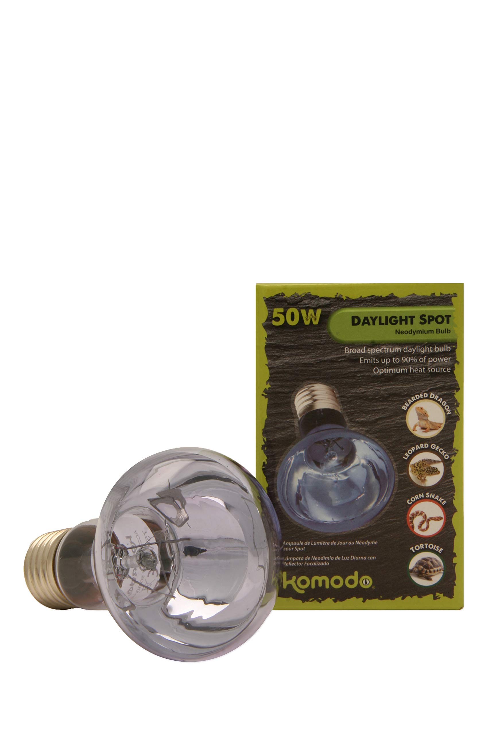Komodo Neodymium Daylight Spot Lamp ES, 50 Watt