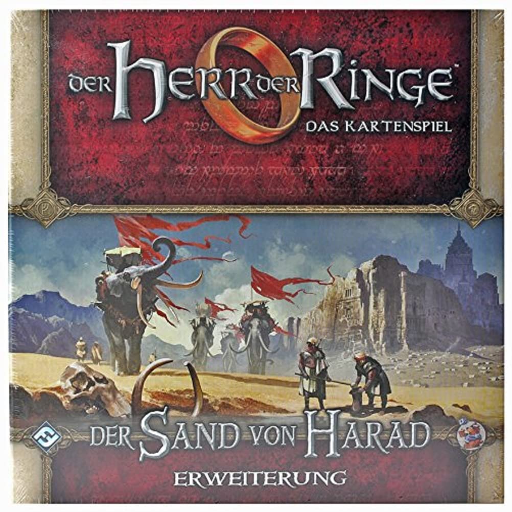 Der Herr Der Ringe LCG – Jagd Durch Harad Erweiterung | Kartenspiel Für 2 Spieler, Ab 14 Jahre