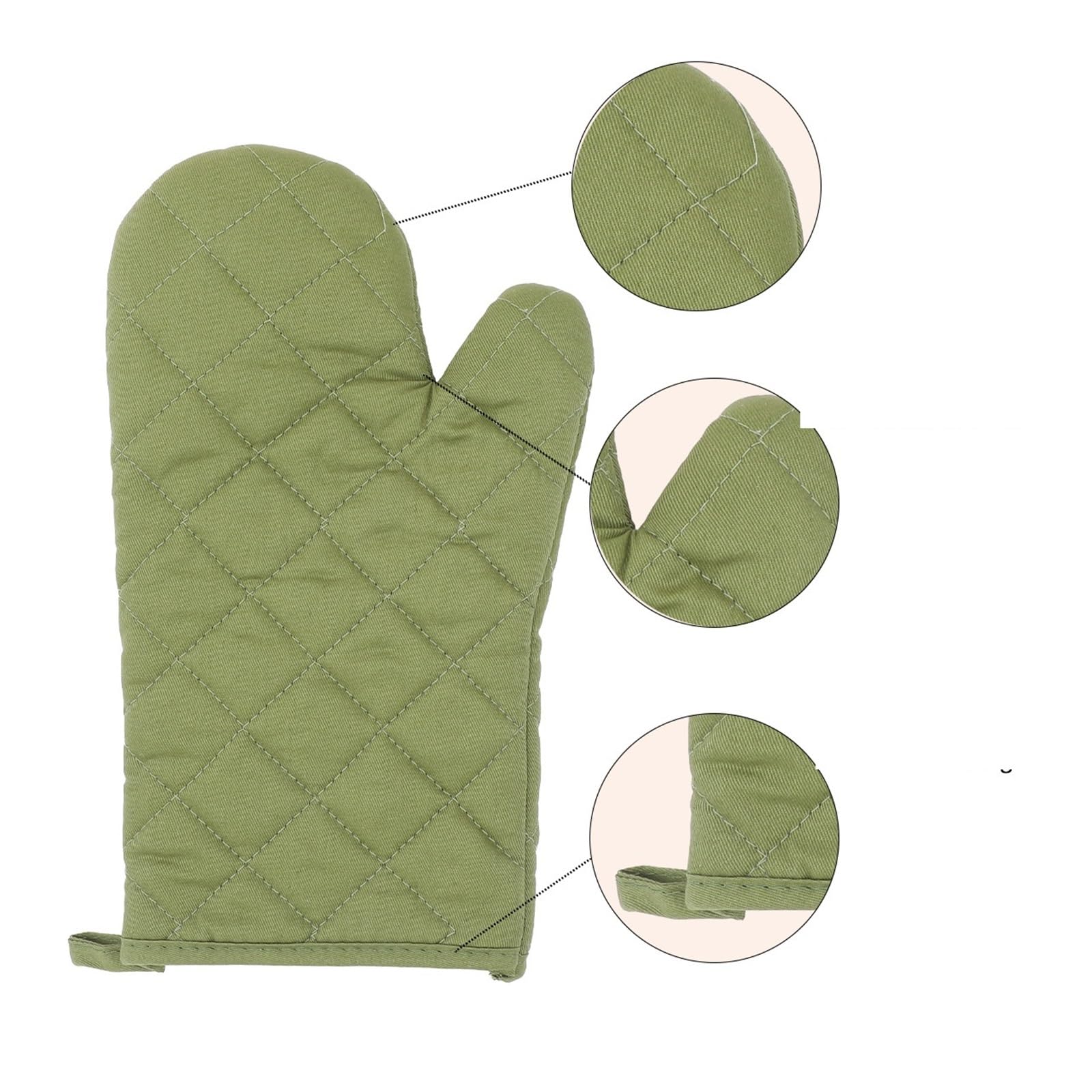 1 Ensemble De Gants Isolants Quatre pour Cuisine