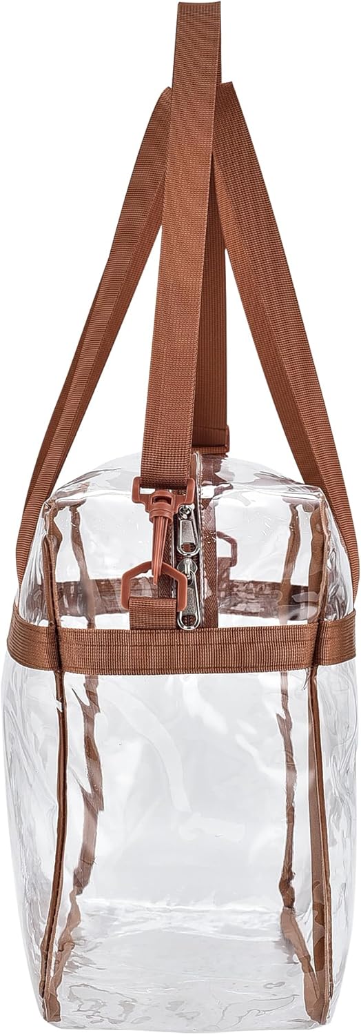 Clear Bag for Stadium Events Clear Tote Bag 12×6×12 for Concert,Sport,Festival - Image 4