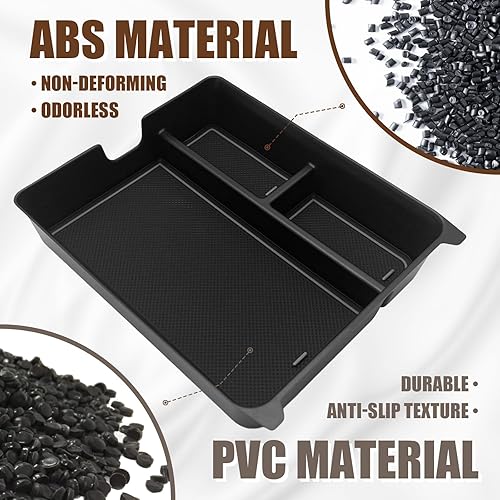 Miniatura 4 de Muslogy Organizador de consola central compatible con Honda Pilot 2023 2024 2025, 2024, 2024, RidgelinePassport consola central de almacenamiento,