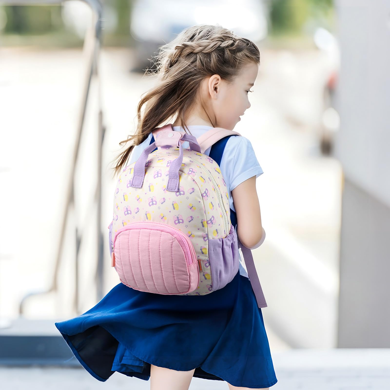 GAGAKU Zaino per bambini – Mini zaino per bambini da 2-4 anni zaino prescolare, Farfalla, Small, Zaini per bambini