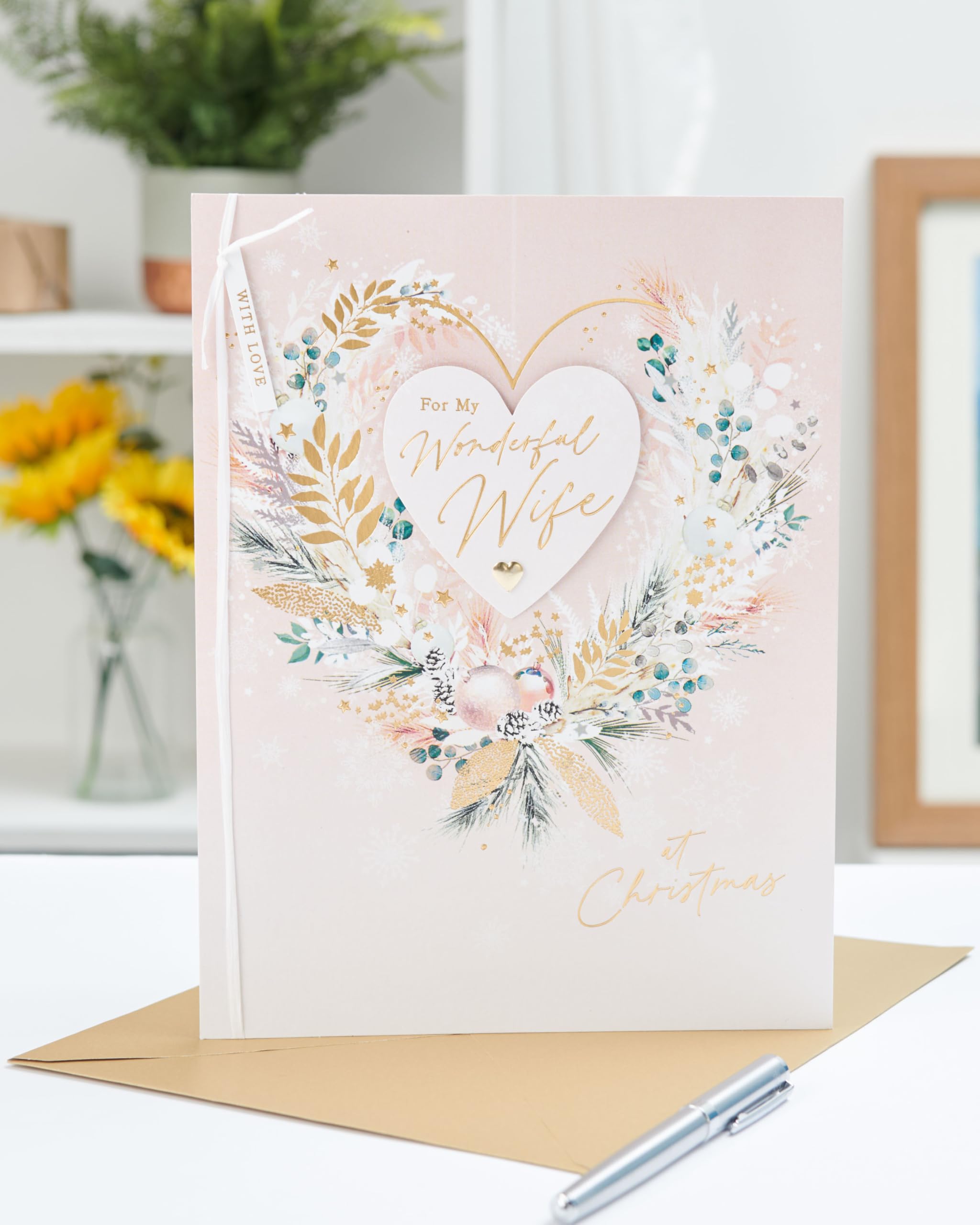 UK Greetings, Wife Foliage, 21cm x 27.5cm - Image 3