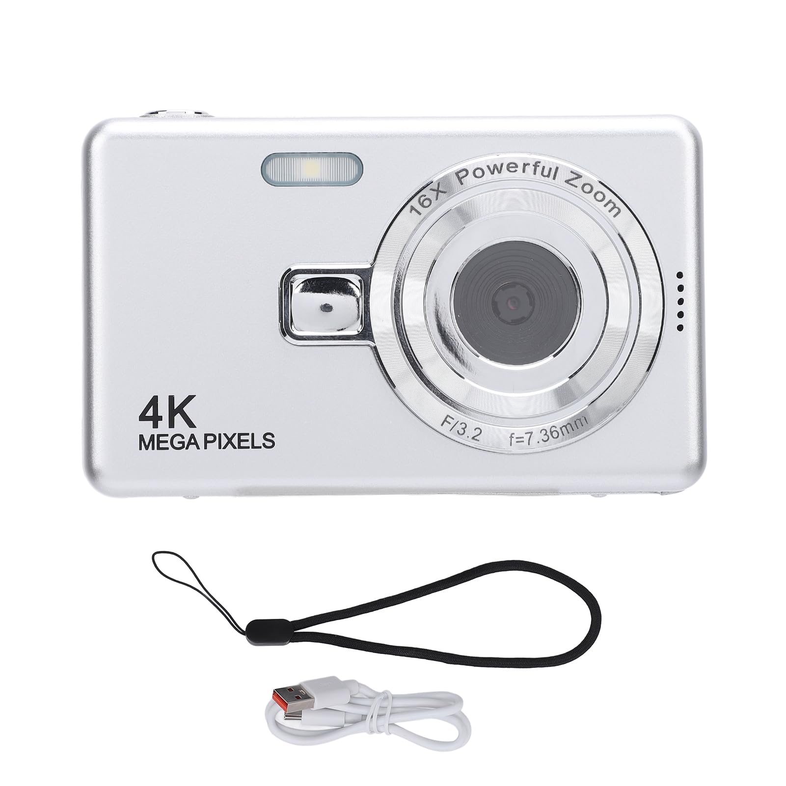 Q12 2.4 Inch Digital Camera HD Video Recording for Students Home Use 32GB CCD Card Camera with Self Portrait Mode Portable Campus Vlogging with LCD Screen (No Memory Card)-picture-14