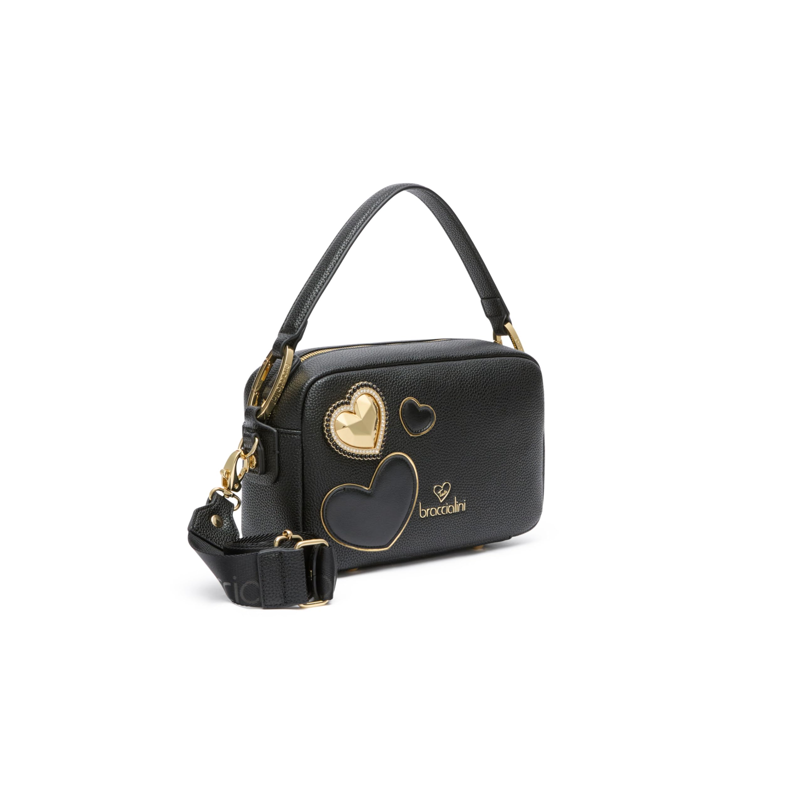 B Borsa a Spalla Donna Linea Jinny Mix firmata Braccialini