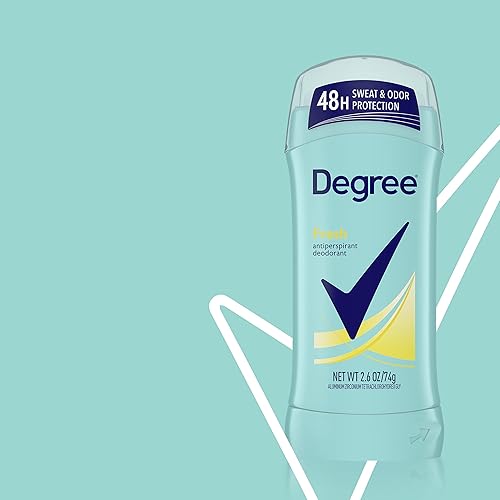 Miniatura 75 de Degree MotionSense Desodorante antitranspirante para mujer, energía fresca, 2.6 onzas, paquete doble, Shower Clean