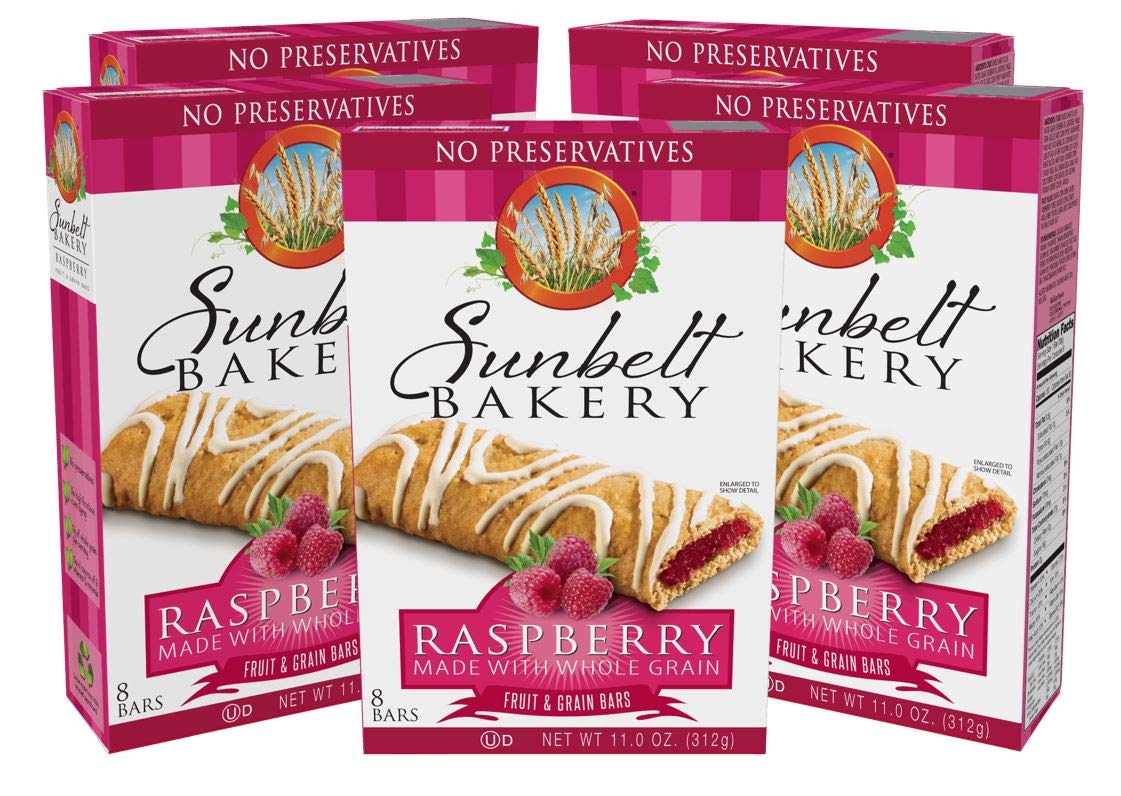 Sunbelt Bakery's APPLE CINNAMON Fruit & Grain Bars 8-Count (8 Boxes) by Sunbelt Bakery