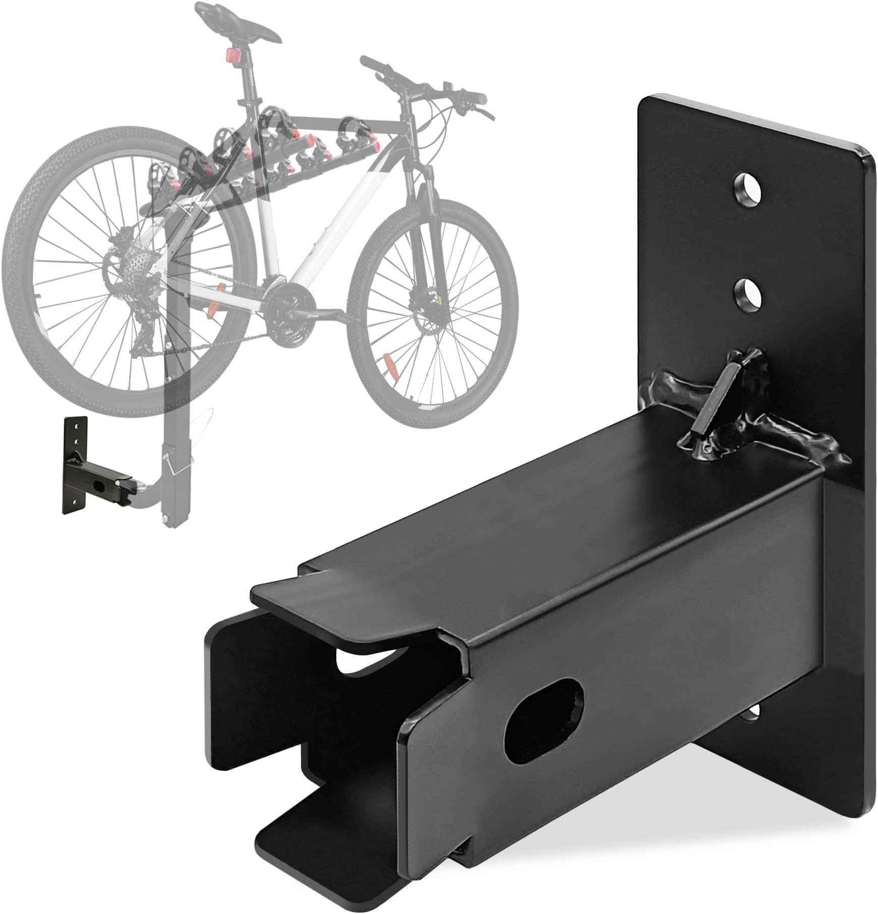 Hitch Mount Bike Rack Wall Mount, Hitch Mount Bike Rack