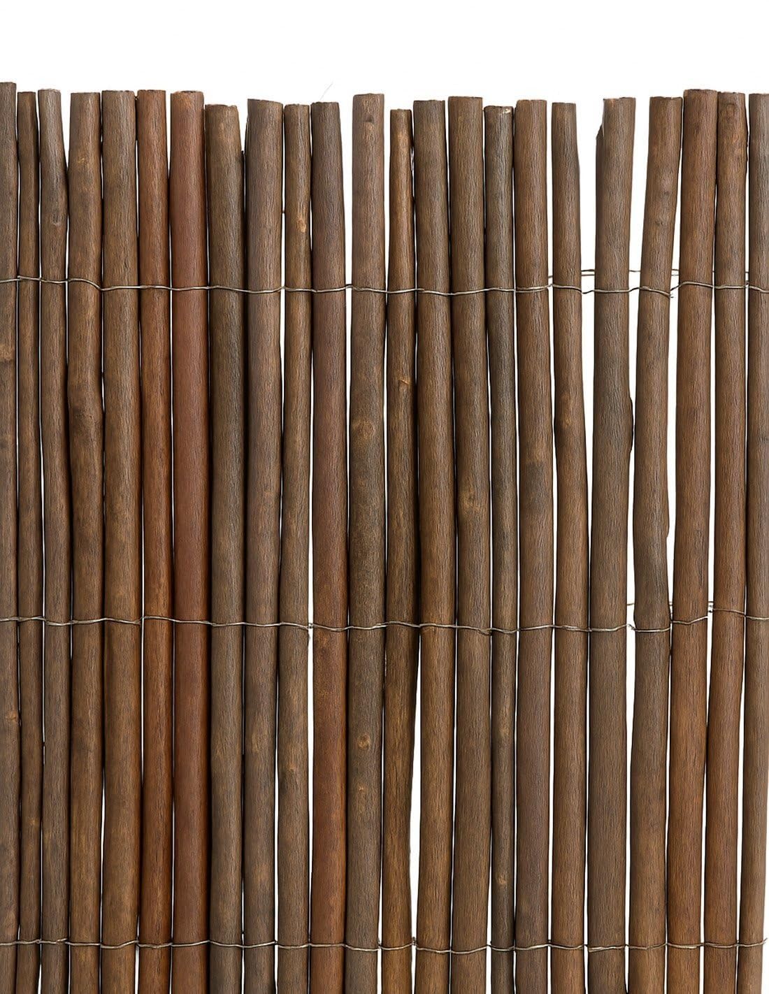 JARDIN202 - Cerramiento Mimbre Natural para Cerramientos y Vallas | Mimbre Natural de Alta Ocultación | 1x3m