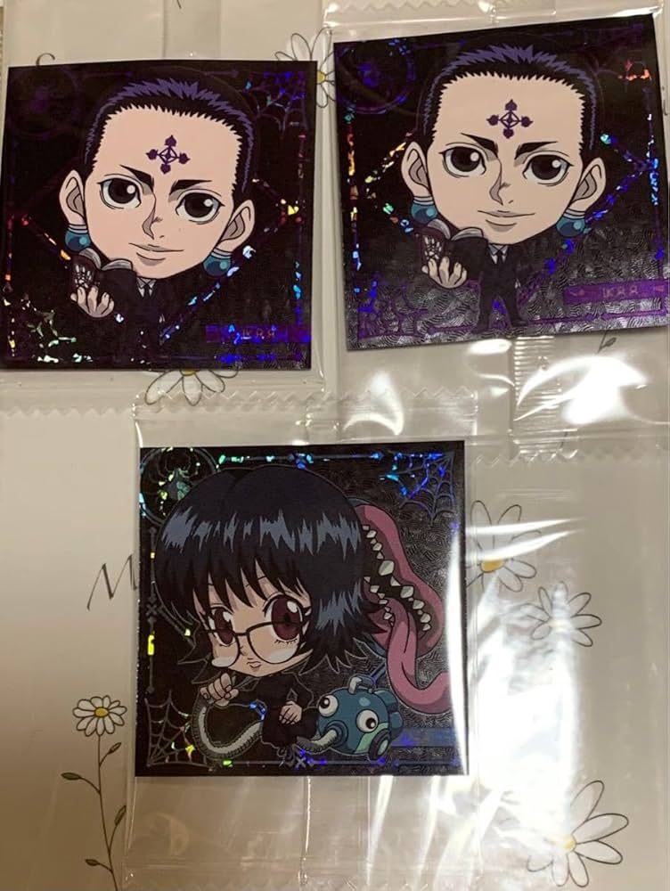 Amazon.co.jp: HUNTER × HUNTER ウエハース 団長 クロロ シズク