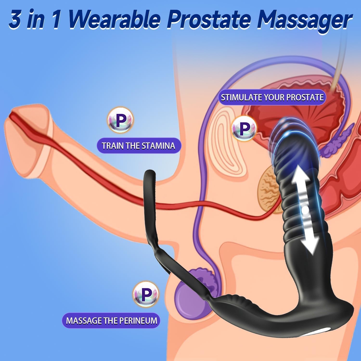 Massaggiatori, massaggiatori anali, dildo, vibratori, masturbatori