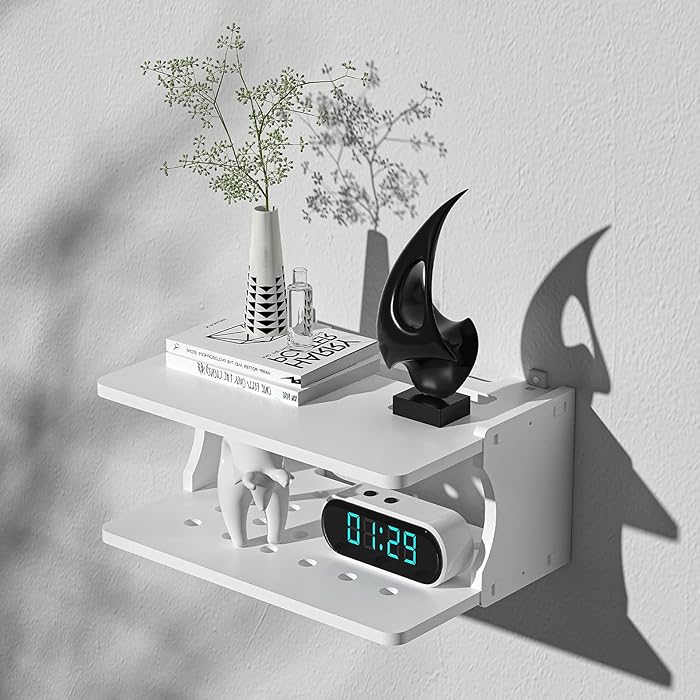 Buy JiXun Wall Mount Floating Shelf, Stand for Projector, Router, Wall