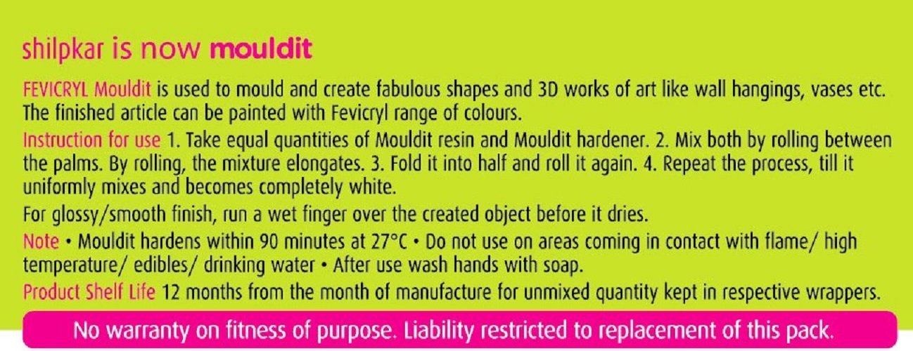 Fevicryl Mouldit (50 gm) -Pack of 16