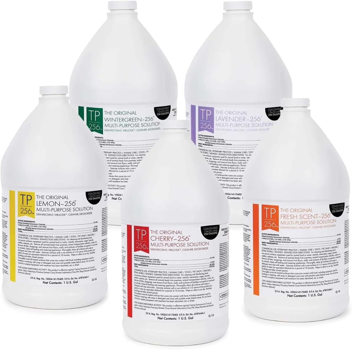 256 Kennel Cage and Surface Disinfectant The Original High Concentrate Vet Approved Cleanser (Lavender)