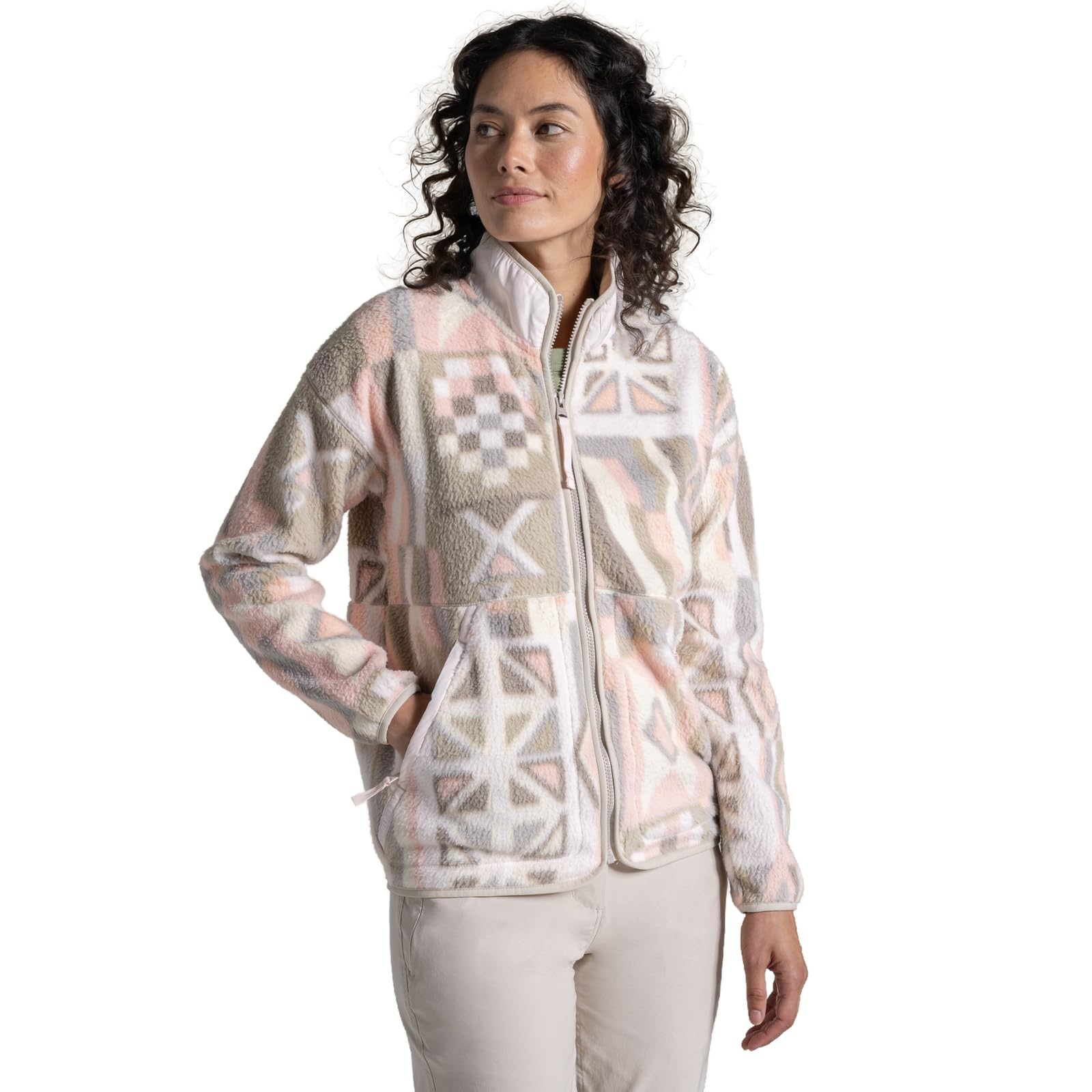 Craghoppers Women's Sgrdalmndprt Dante Insulated Fleece Jacket in Size 16, Sports Direct