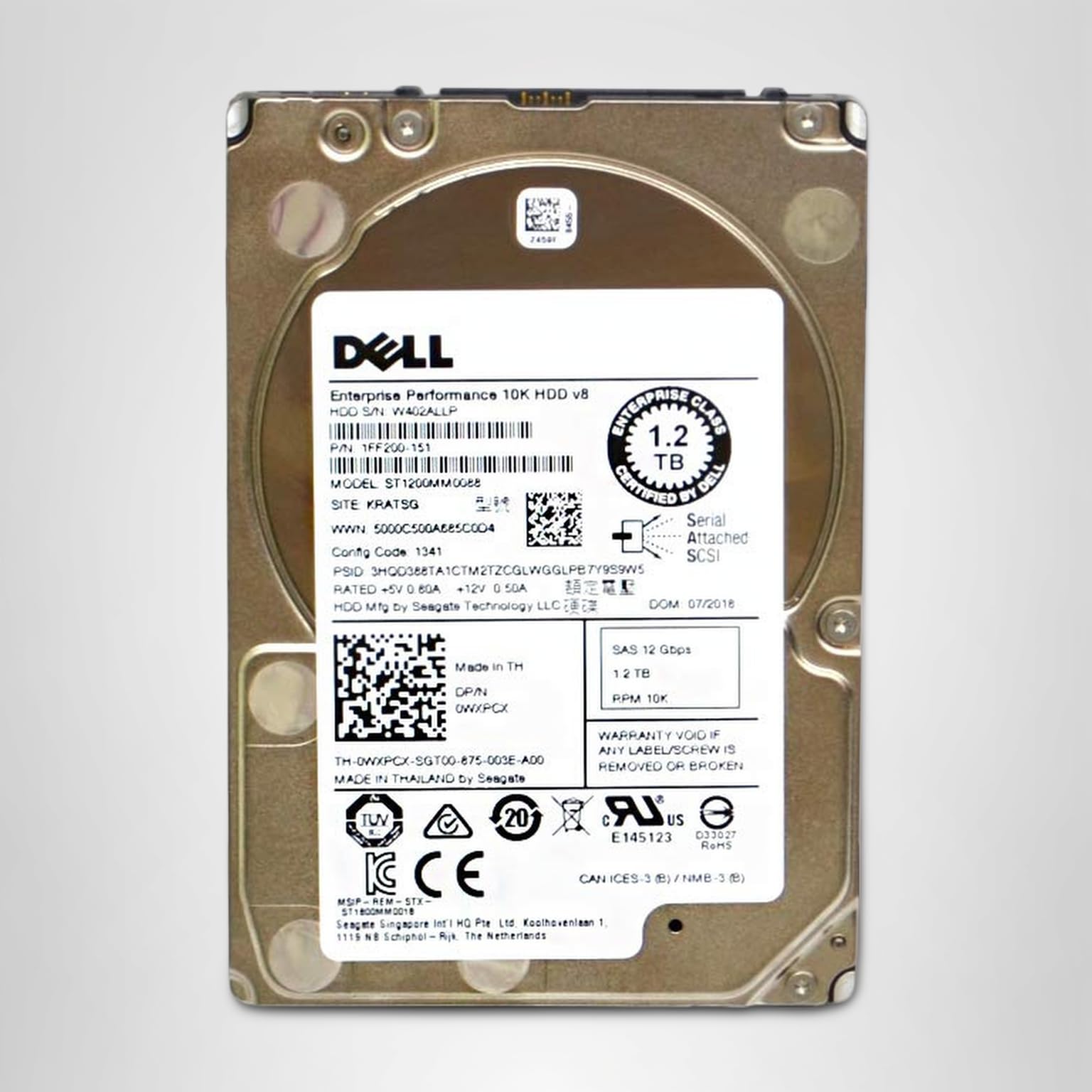 Amazon.com: Seagate 1.2TB HDD 10K RPM 2.5
