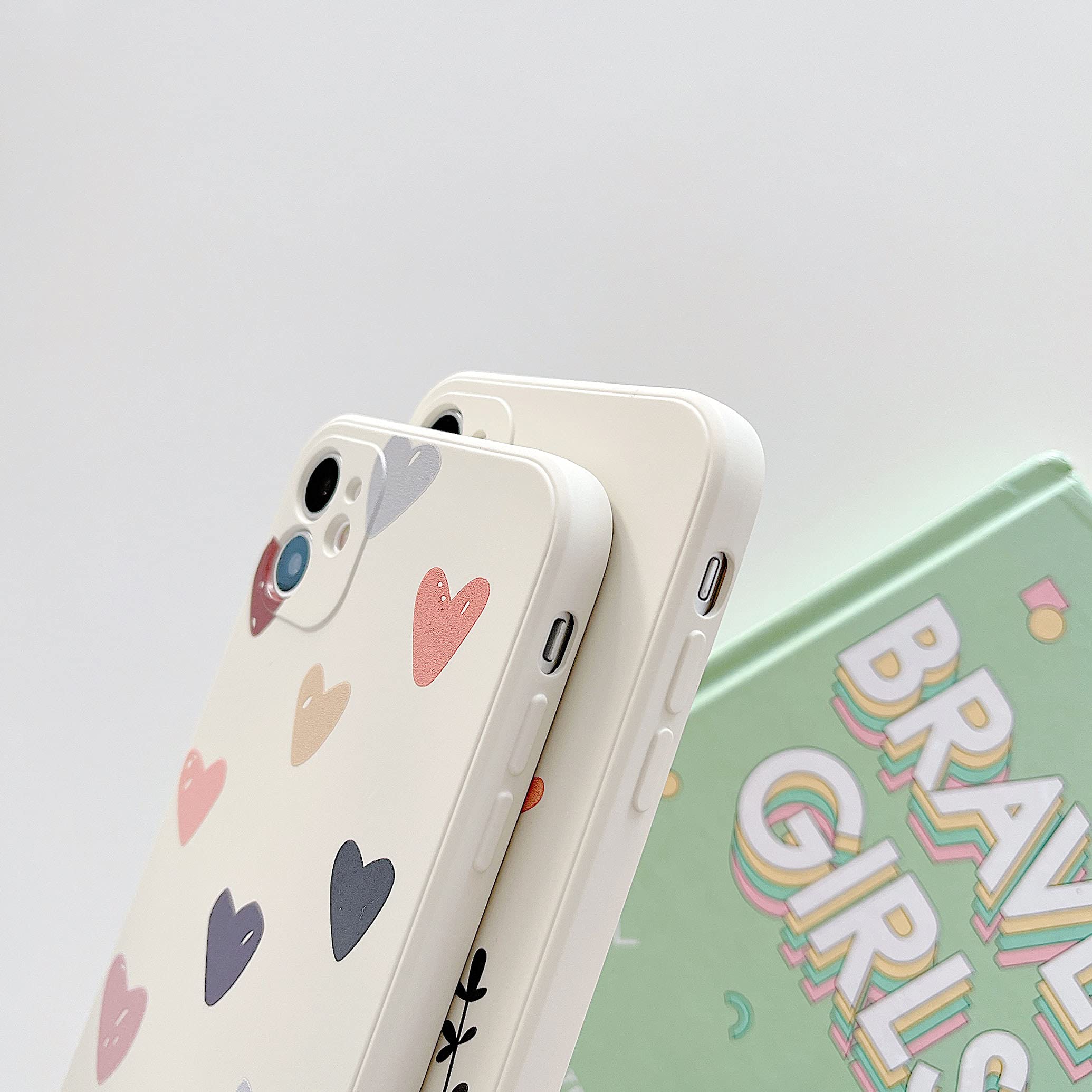 Ownest IPhone 11 Hülle – Süßes Gänseblümchen-Blumenmuster Aus Weichem Silikon, Weiß – Schützt Vor Kratzern