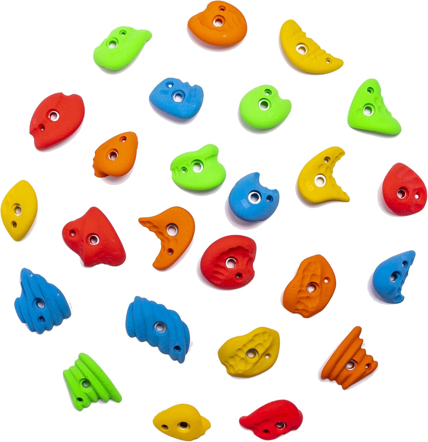 Kandi Climbing Holds-25 Medium Climbing Holds for Home or Gym Climbing Walls : Sports & Outdoors
