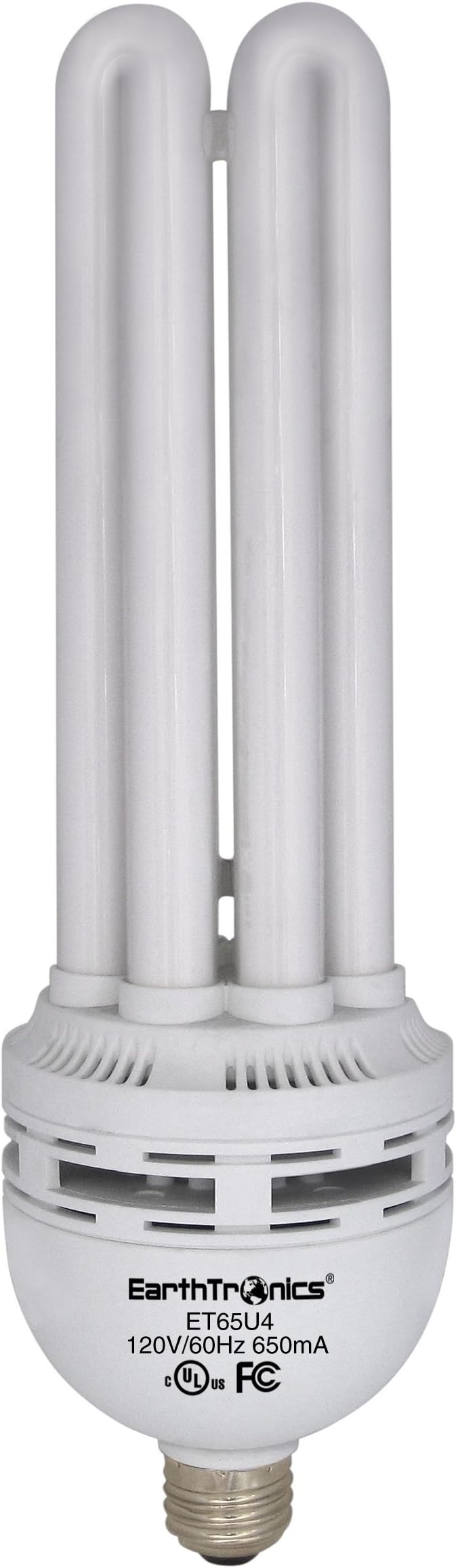 EarthTronics 4U65501B 65-Watt 5000K Compact Florescent Light Bulb, Natural White